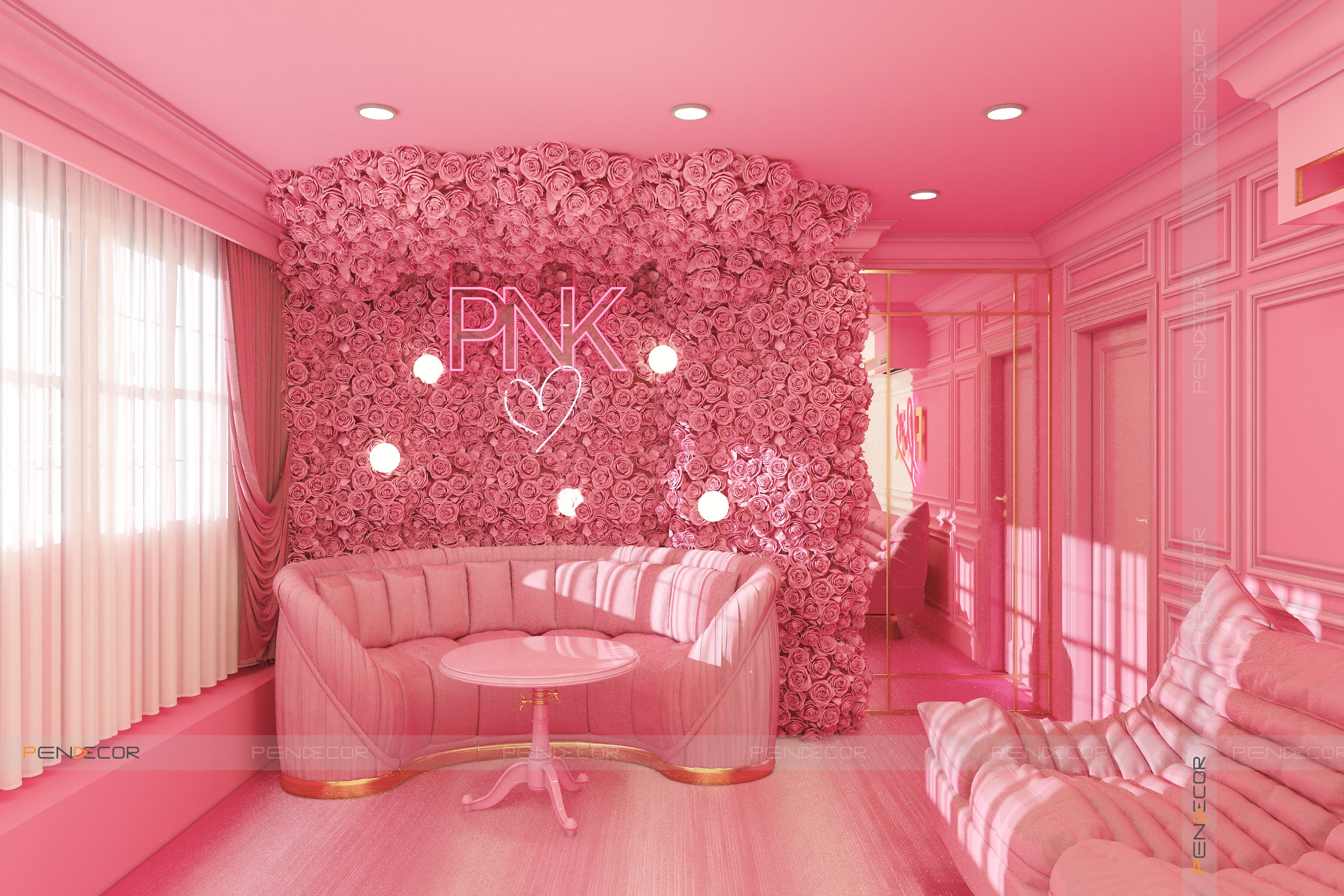 Thiết Kế Shop Thời Trang Nữ PINK