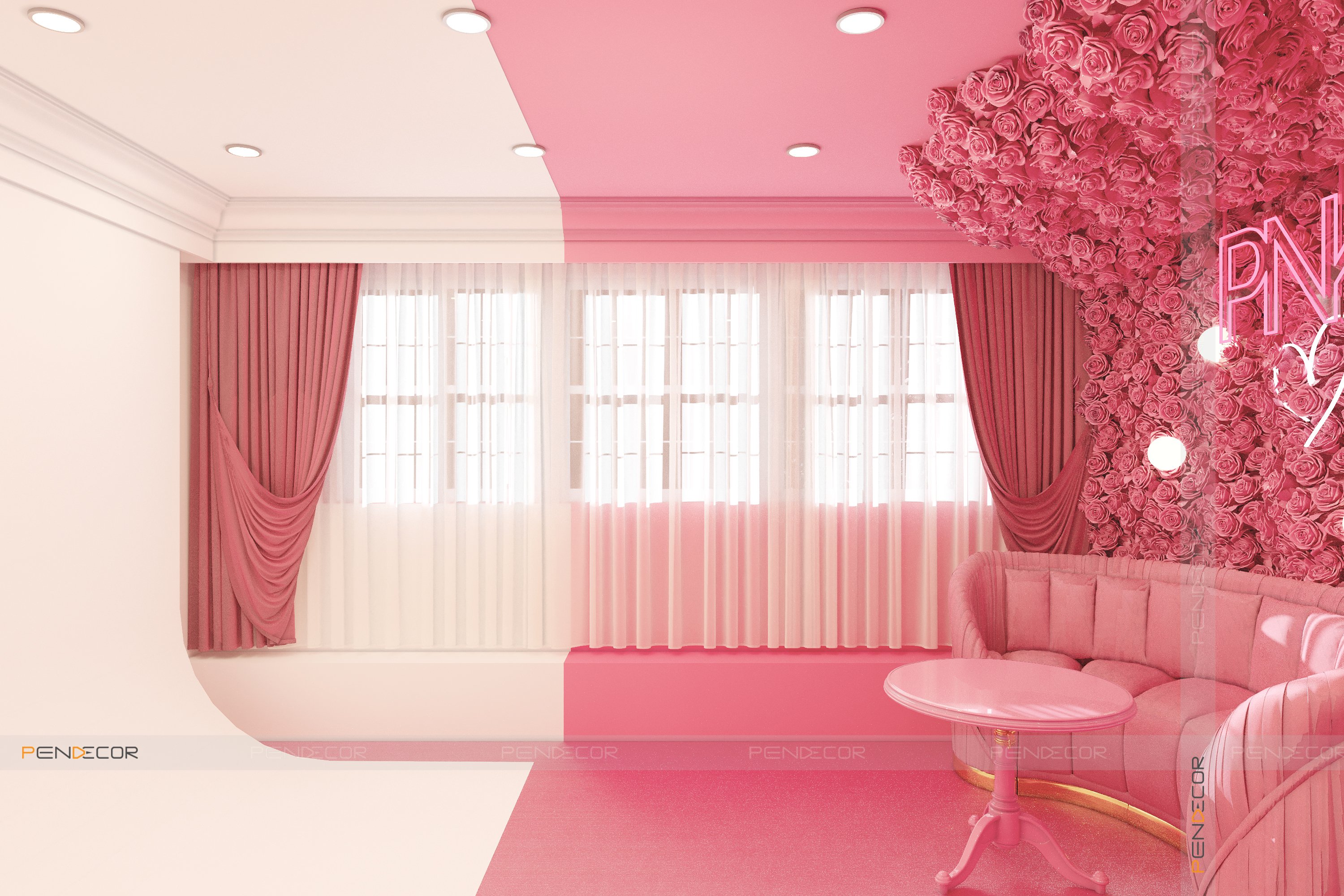 Thiết Kế Shop Thời Trang Nữ PINK