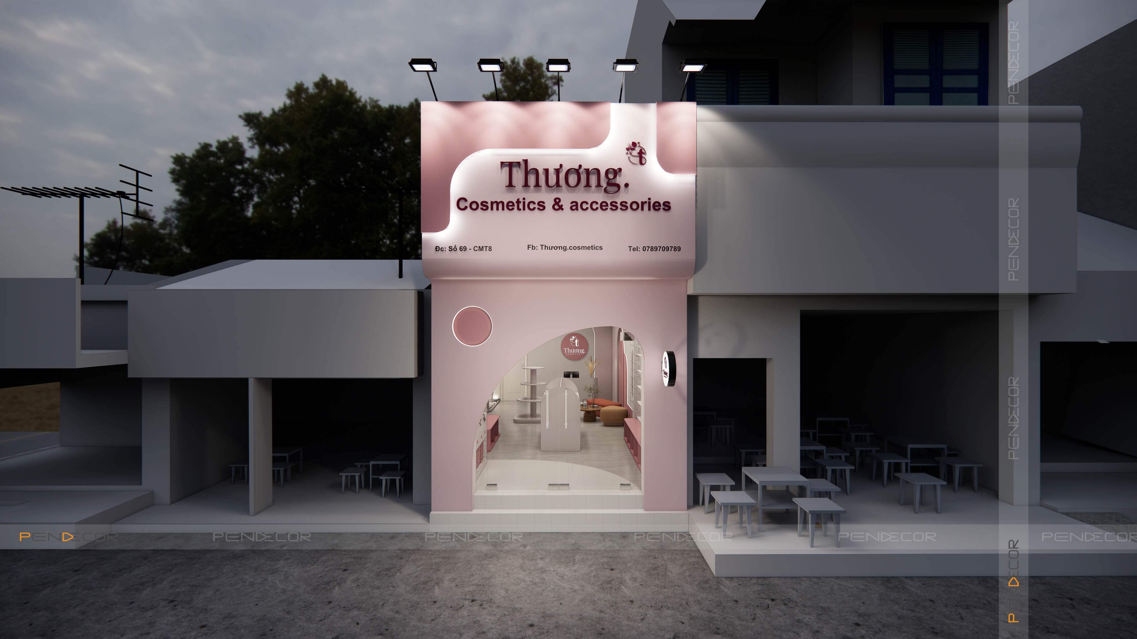 Thiết Kế Shop Phụ Kiện Thương