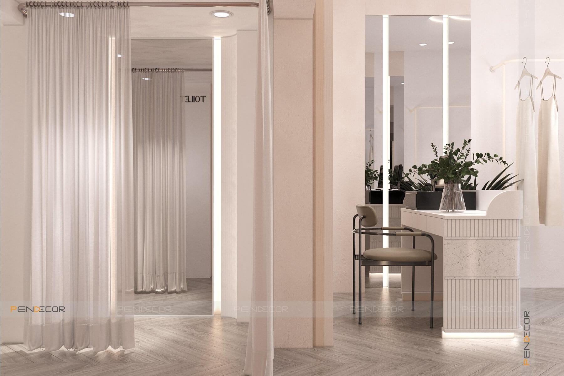 Thiết Kế Shop Thời Trang Nữ Mia Selena