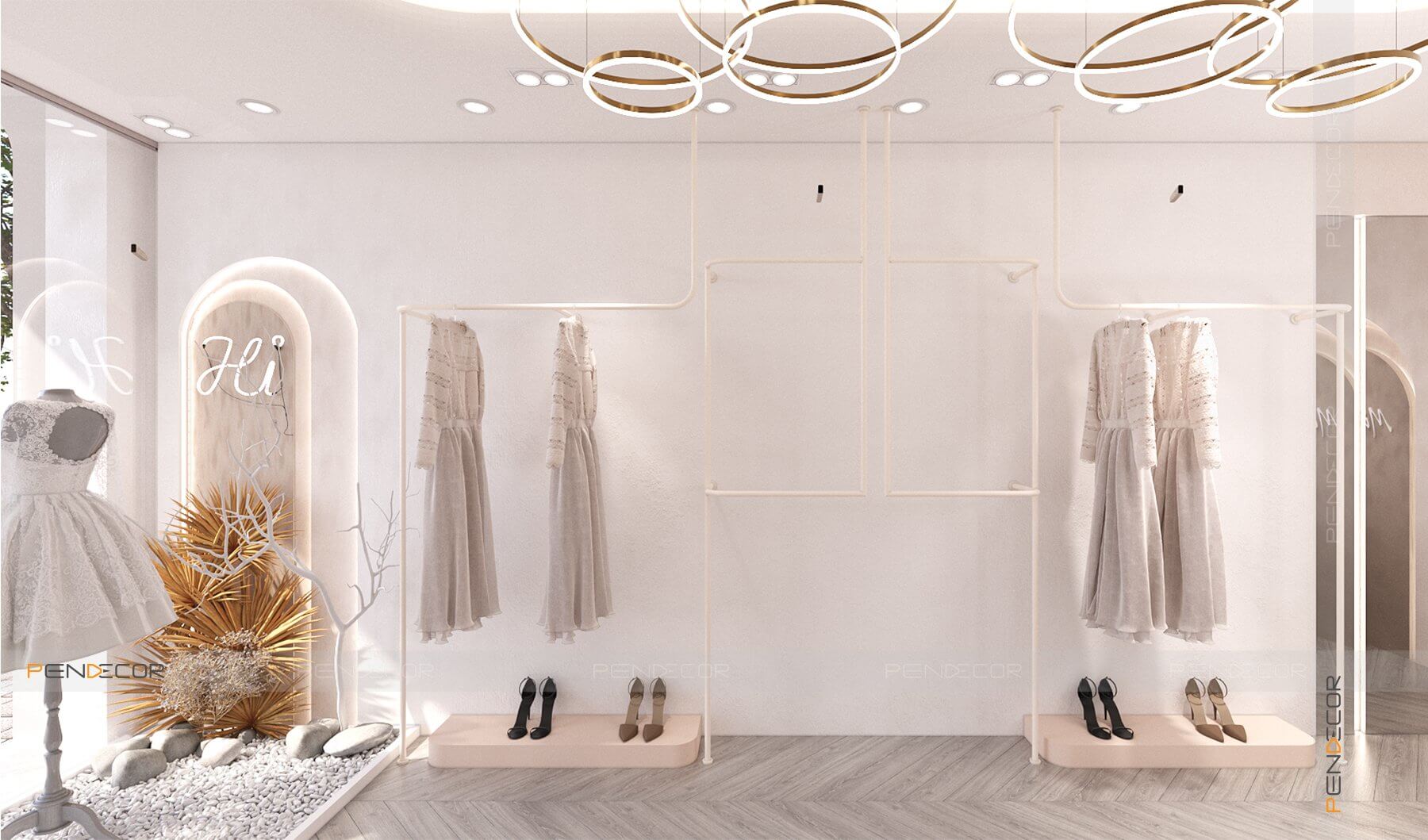 Thiết Kế Shop Thời Trang Nữ Mia Selena