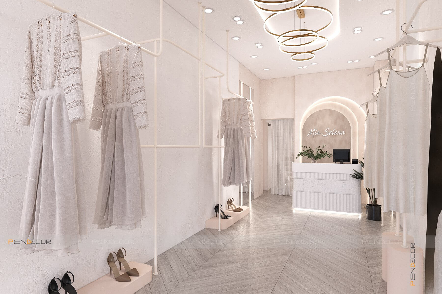 Thiết Kế Shop Thời Trang Nữ Mia Selena