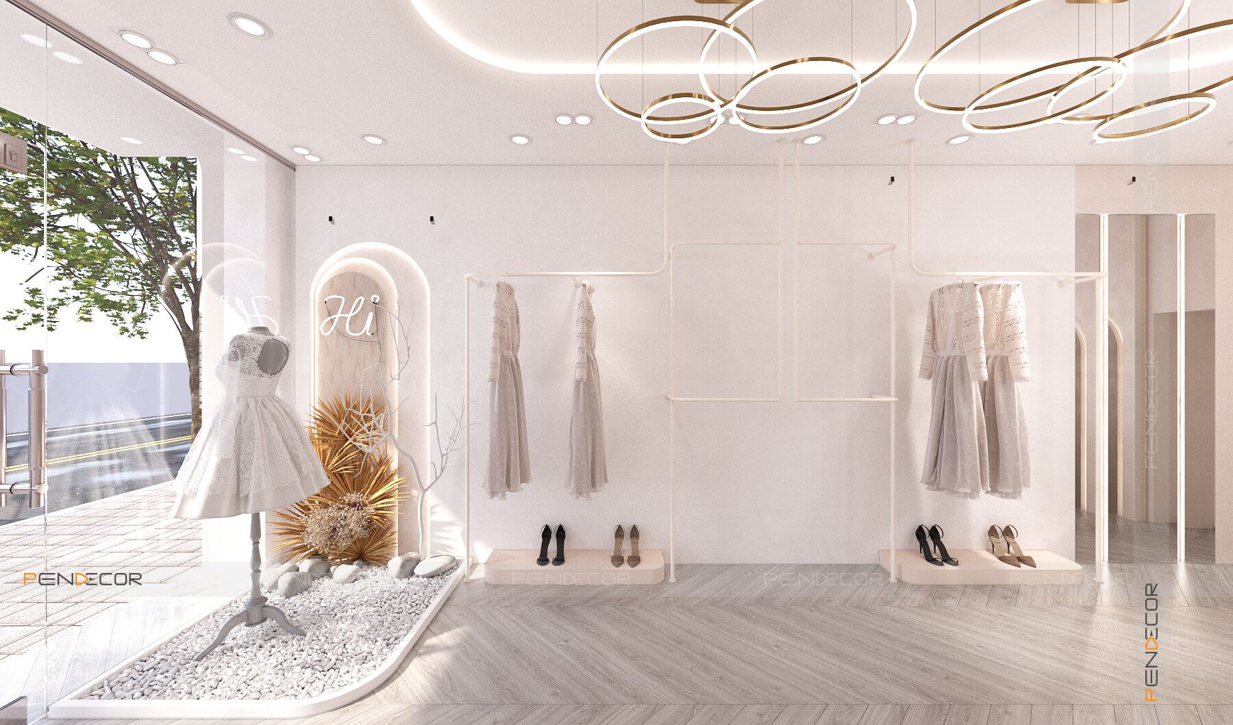 Thiết Kế Shop Thời Trang Nữ Mia Selena