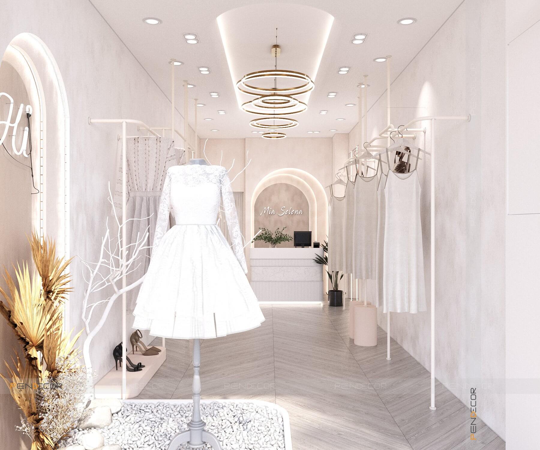 Thiết Kế Shop Thời Trang Nữ Mia Selena