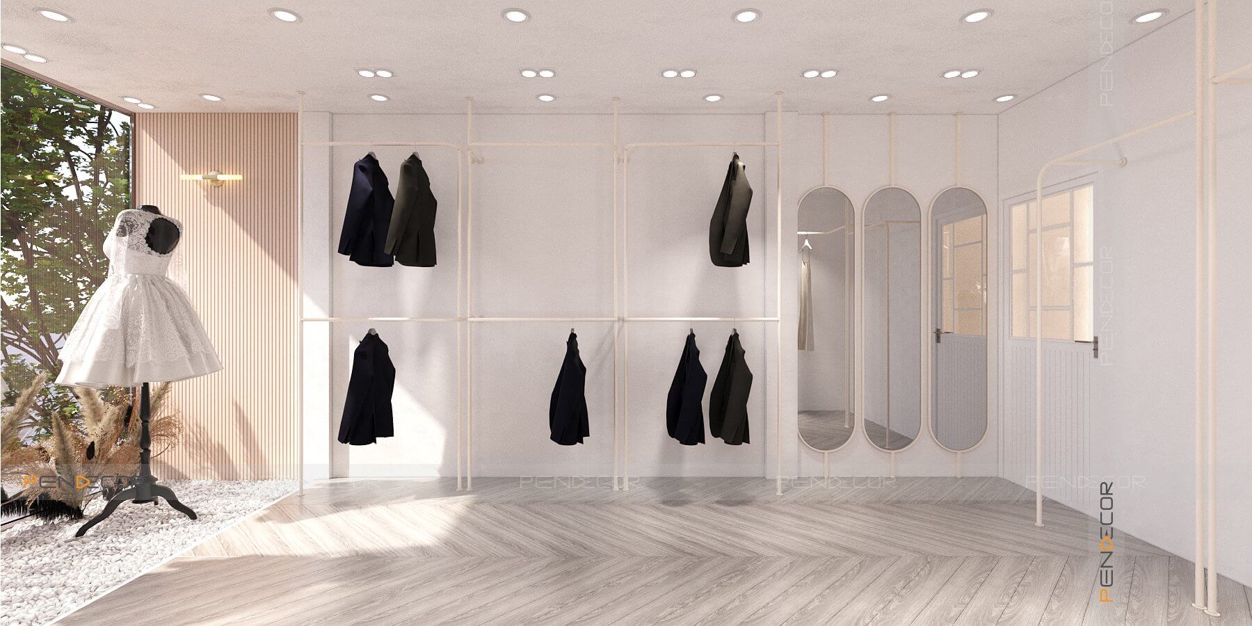 Thiết Kế Shop Thời Trang Nữ Mia Selena