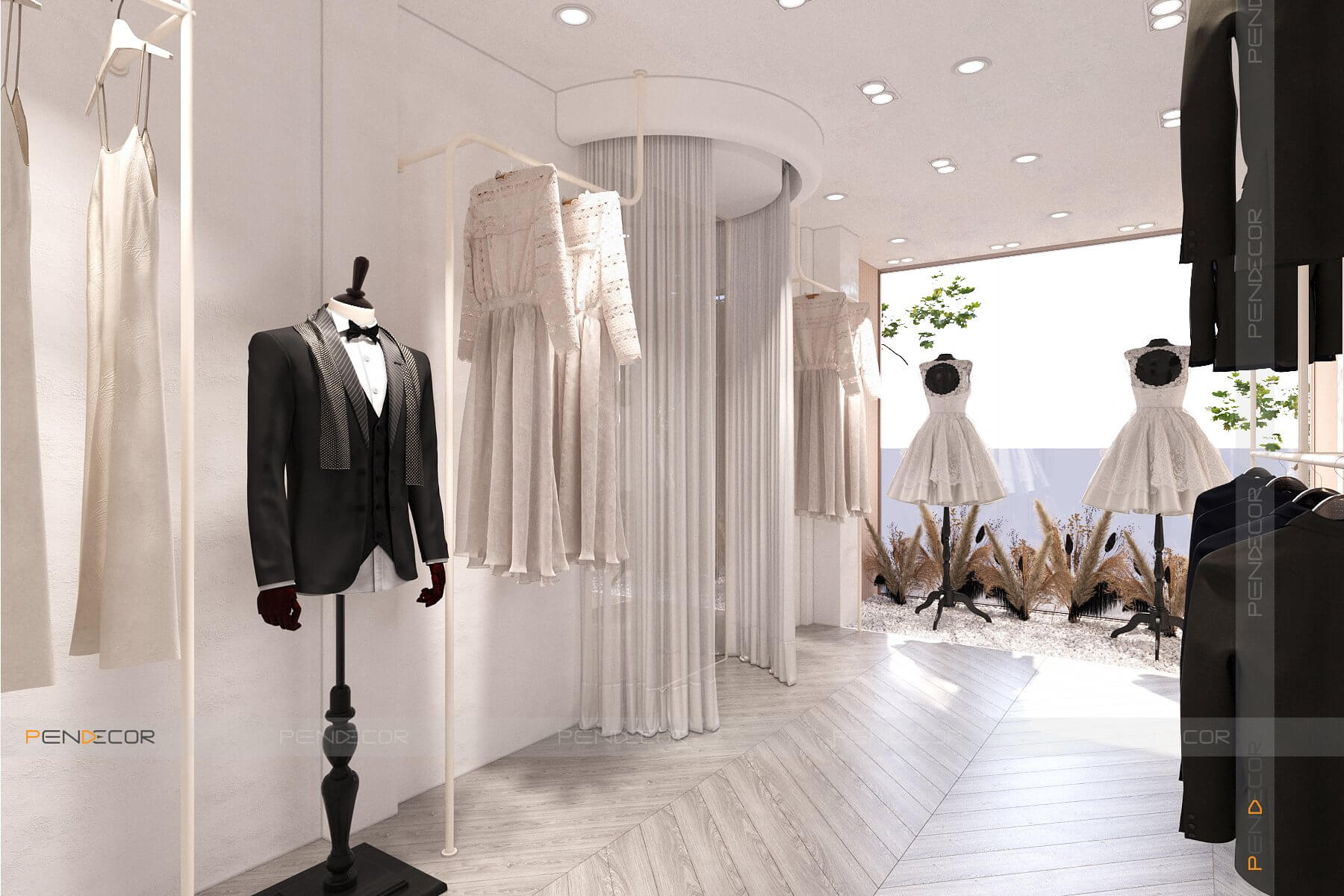 Thiết Kế Shop Thời Trang Nữ Mia Selena