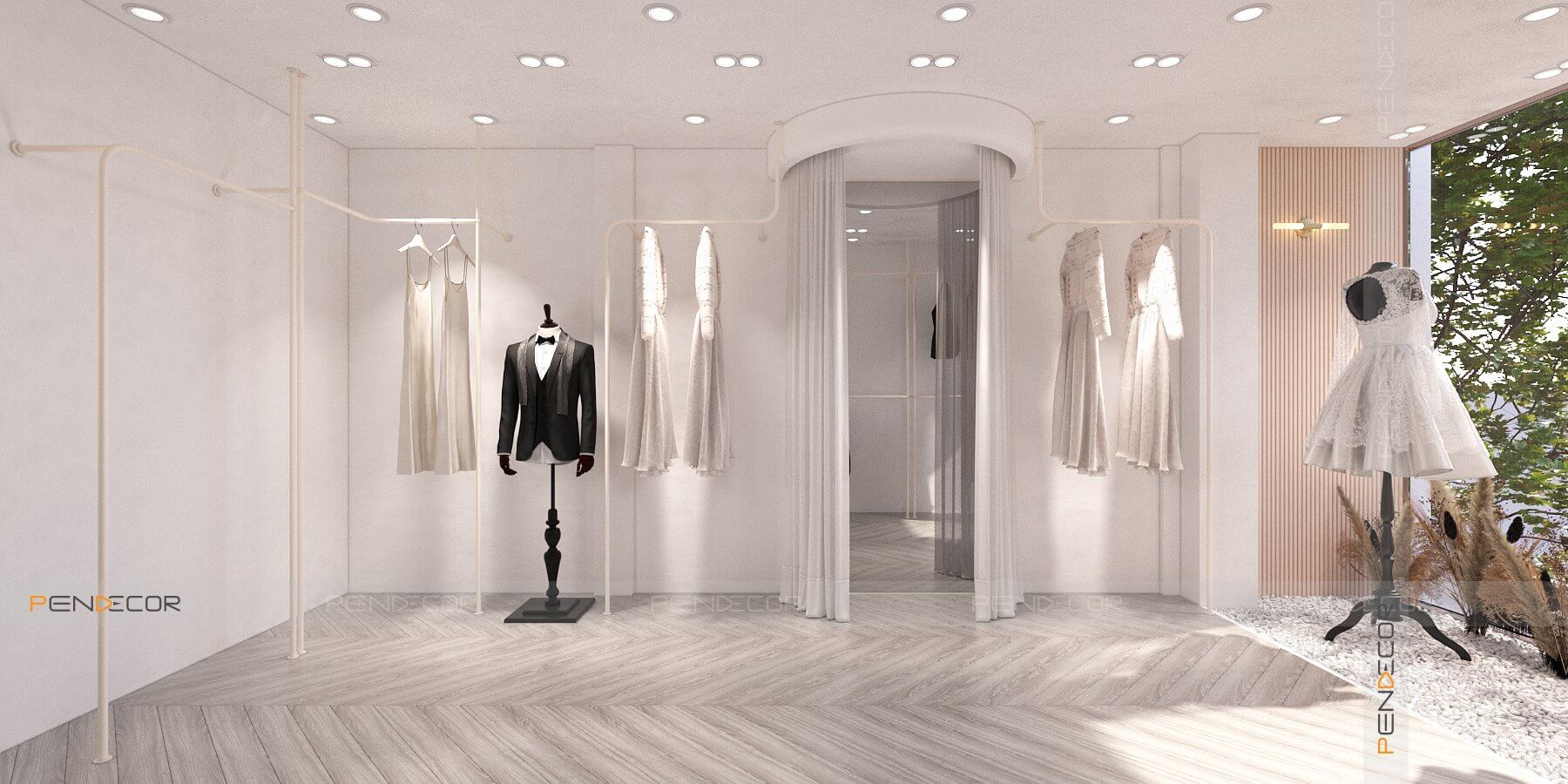 Thiết Kế Shop Thời Trang Nữ Mia Selena