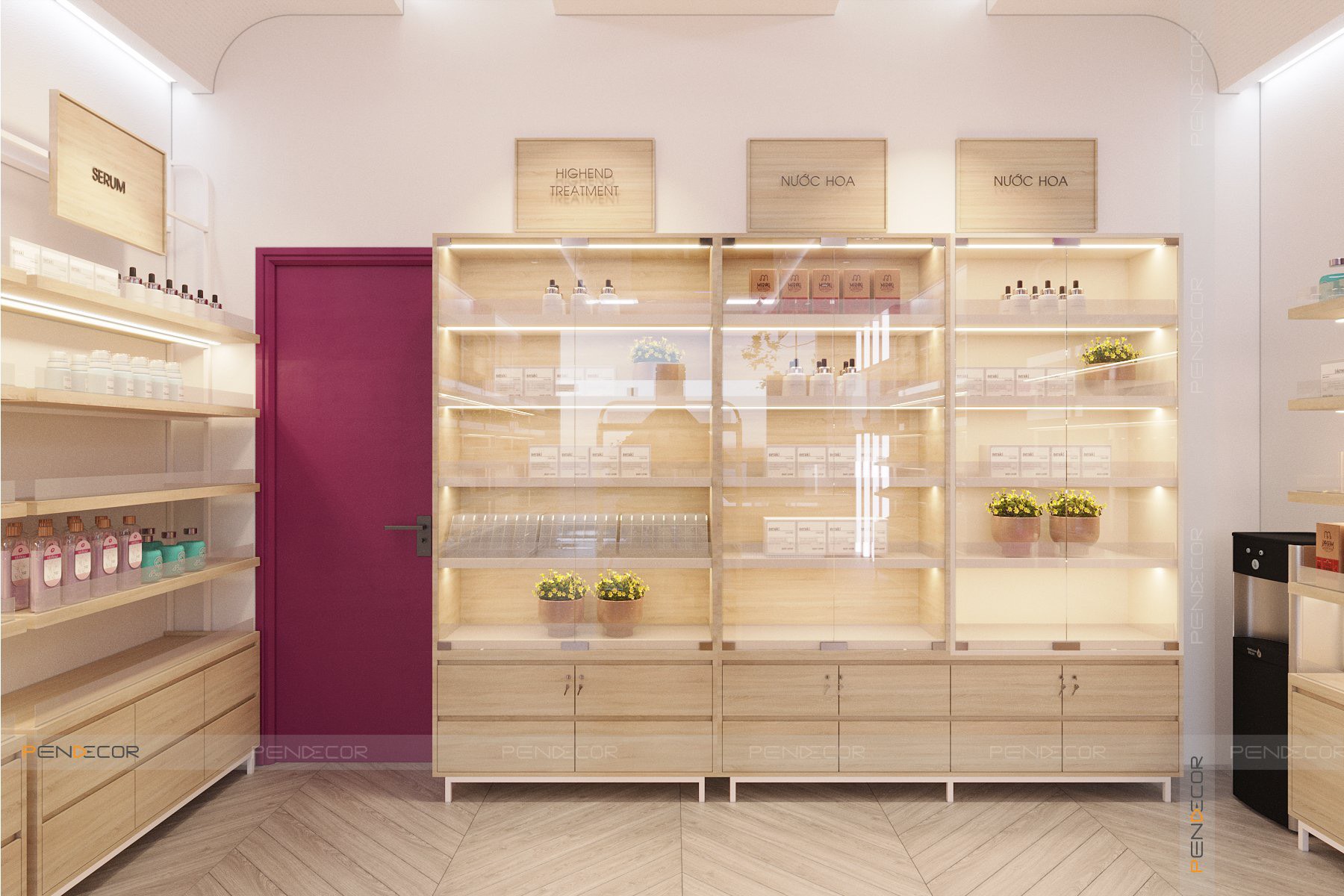 Thiết Kế Shop Mỹ Phẩm HADI Beauty