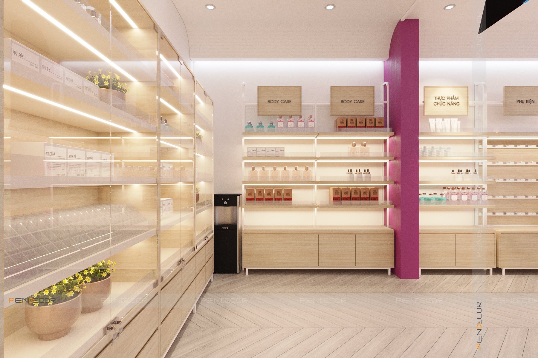 Thiết Kế Shop Mỹ Phẩm HADI Beauty