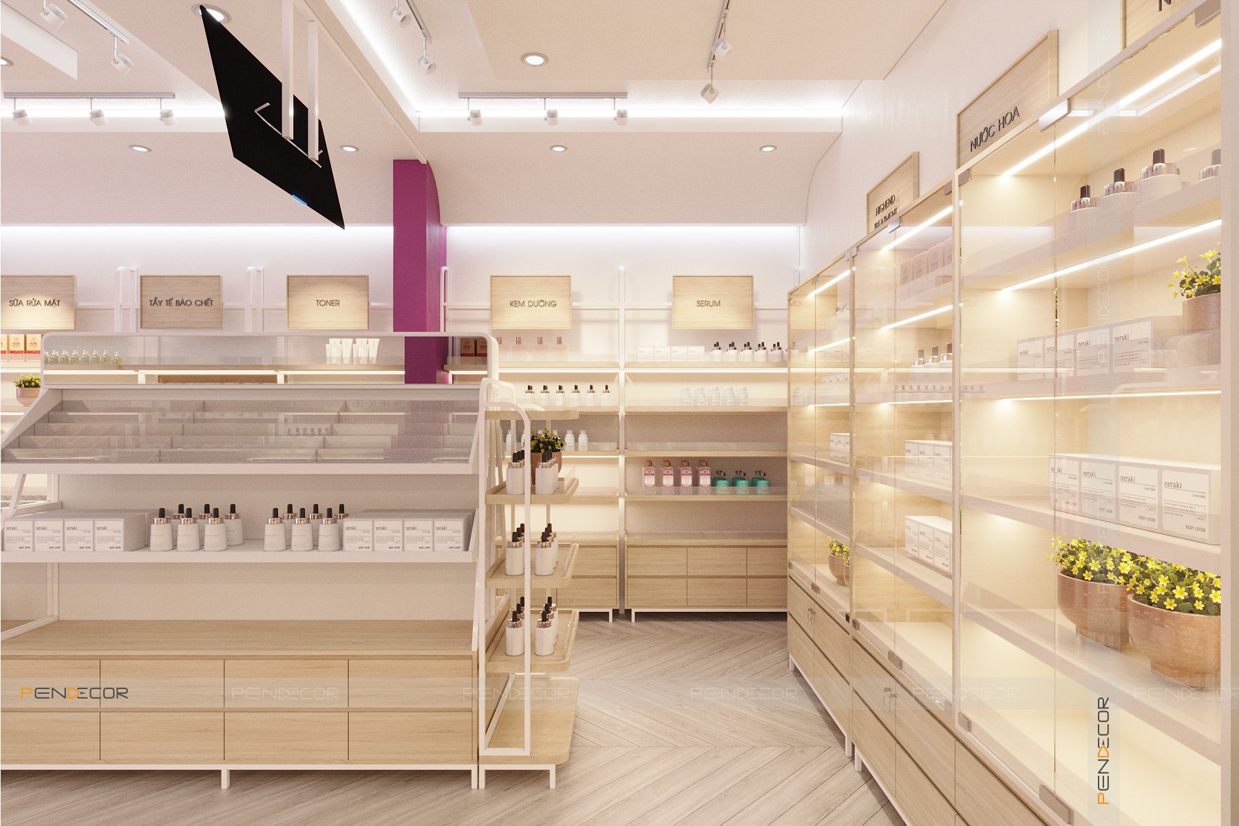 Thiết Kế Shop Mỹ Phẩm HADI Beauty