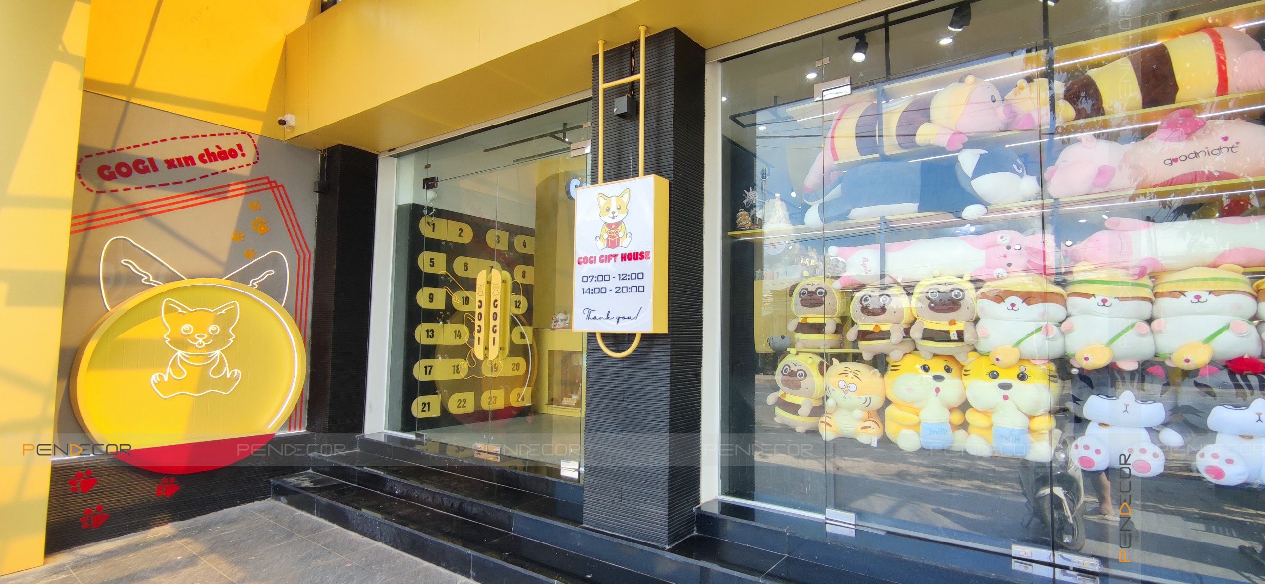 Thi Công Shop Phụ Kiện Gogi Gift House