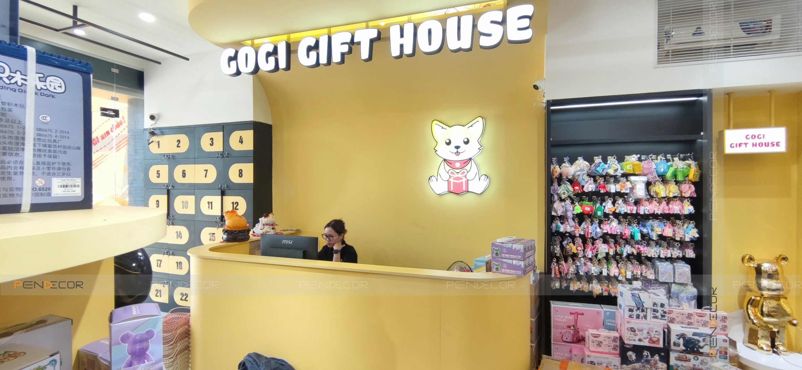 Thi Công Shop Phụ Kiện Gogi Gift House