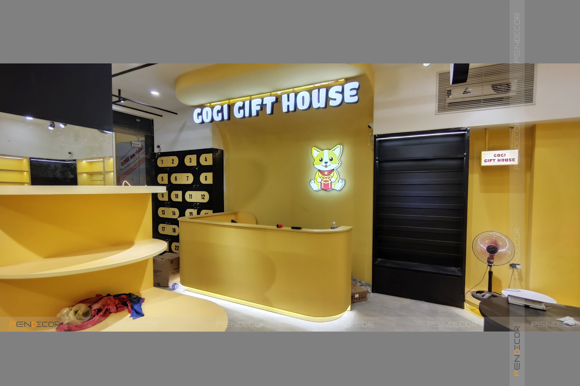 Thi Công Shop Phụ Kiện Gogi Gift House