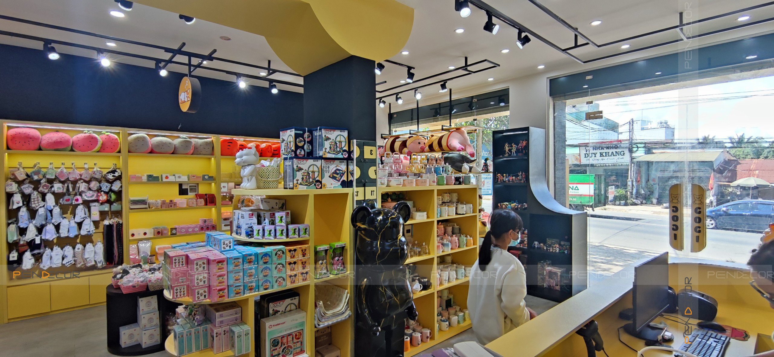 Thi Công Shop Phụ Kiện Gogi Gift House