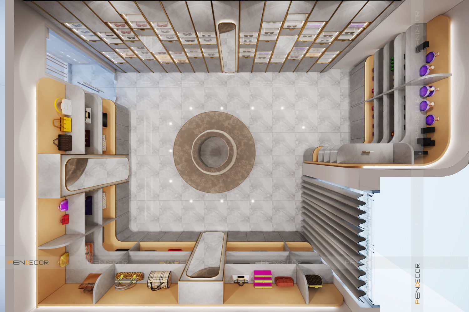 Thiết Kế Shop Túi Xách Nước Hoa TKMart