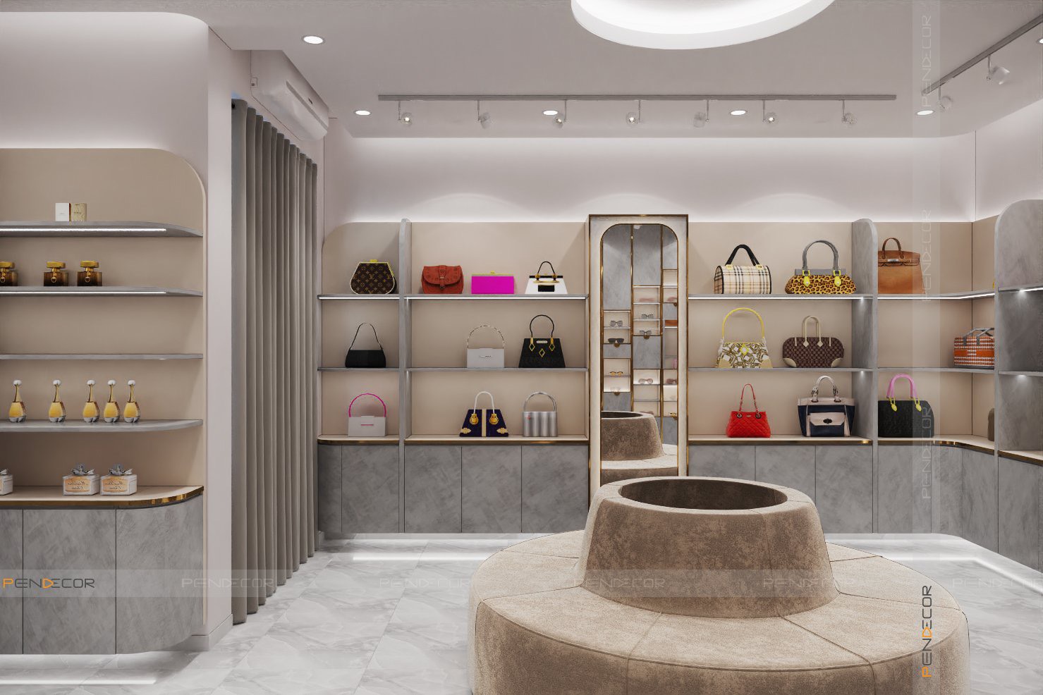 Thiết Kế Shop Túi Xách Nước Hoa TKMart