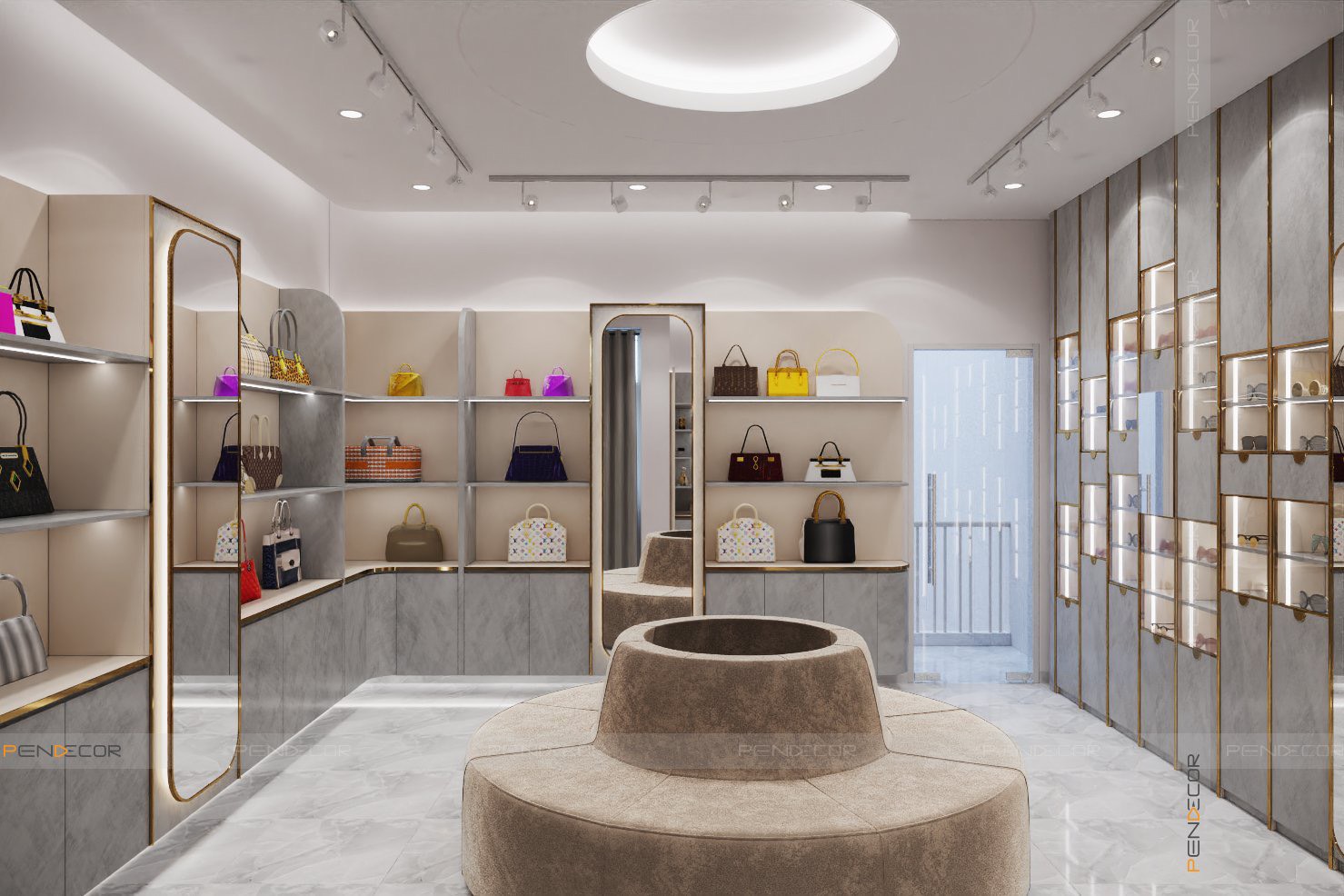 Thiết Kế Shop Túi Xách Nước Hoa TKMart