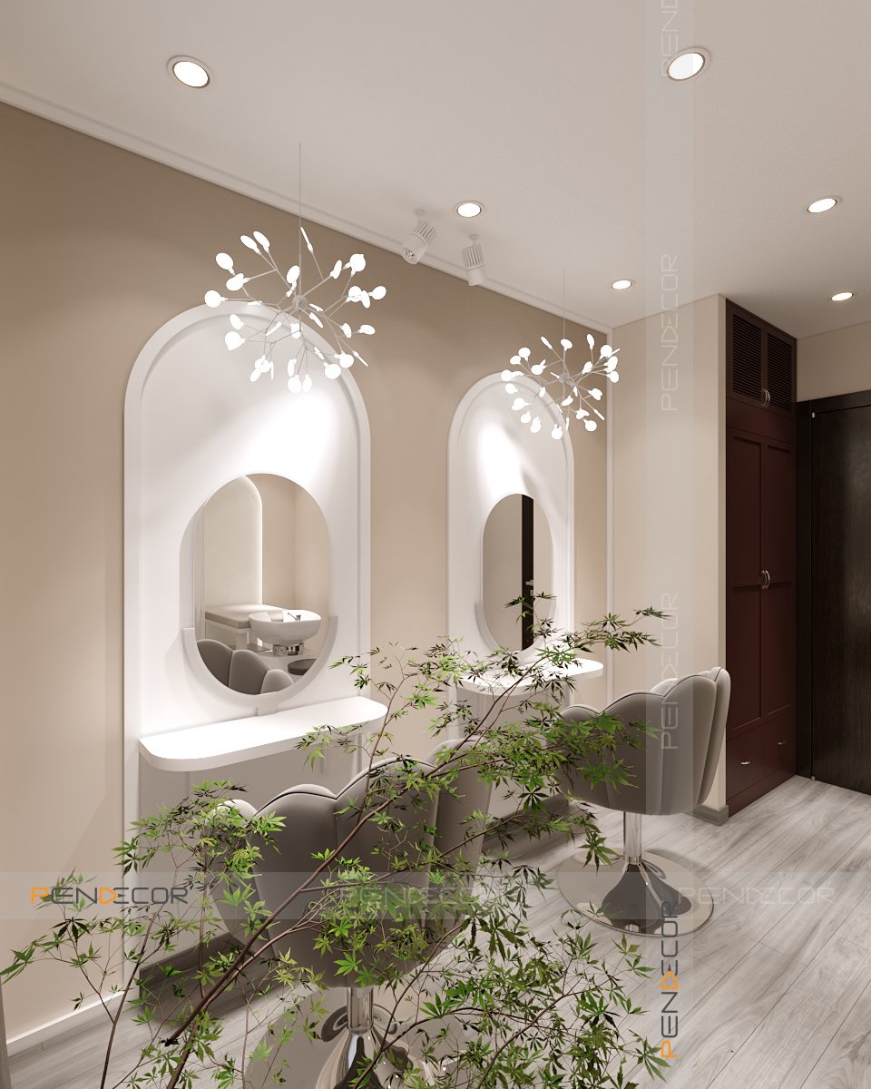 Thiết kế Spa Mẹ và Bé Cherry