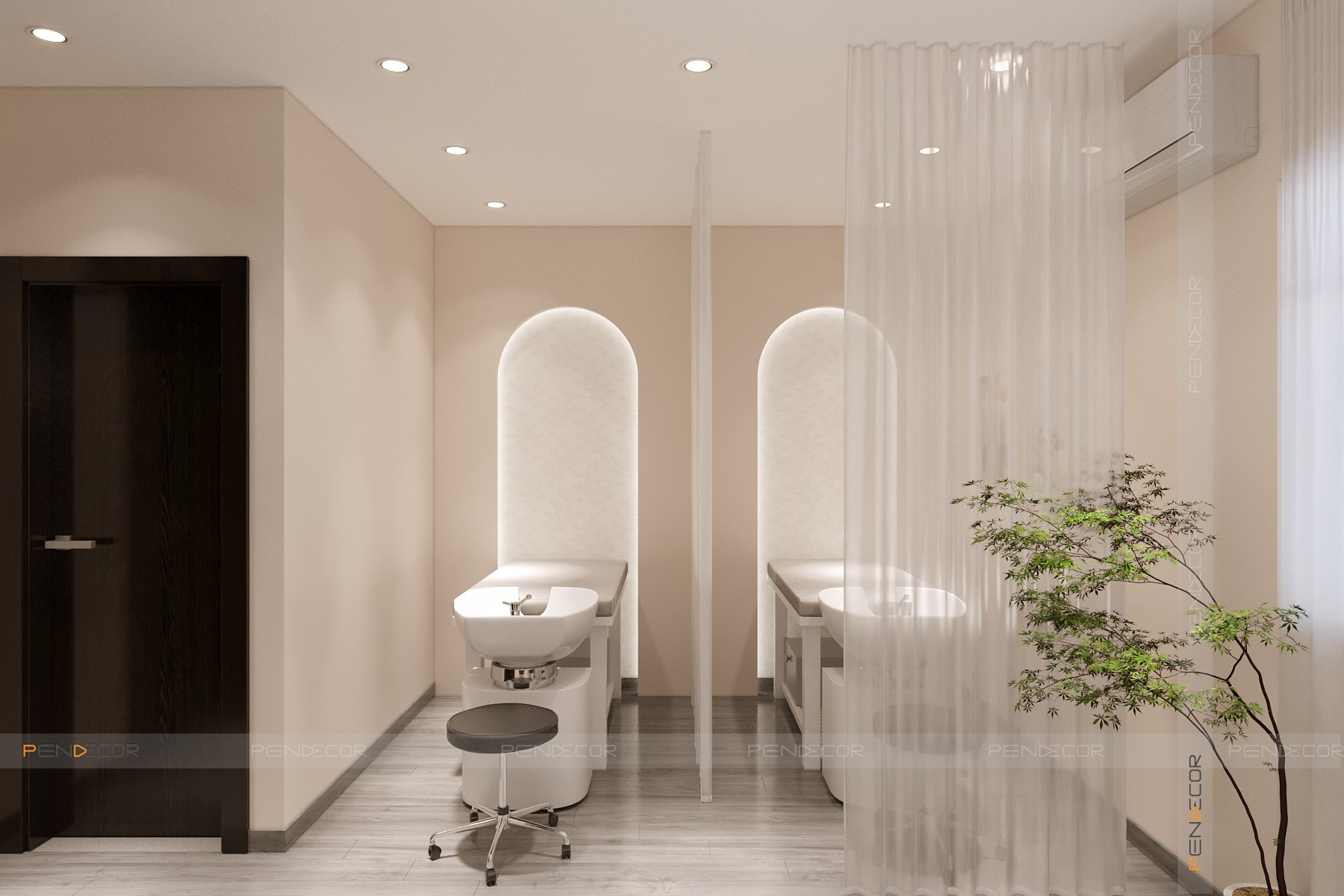 Thiết kế Spa Mẹ và Bé Cherry