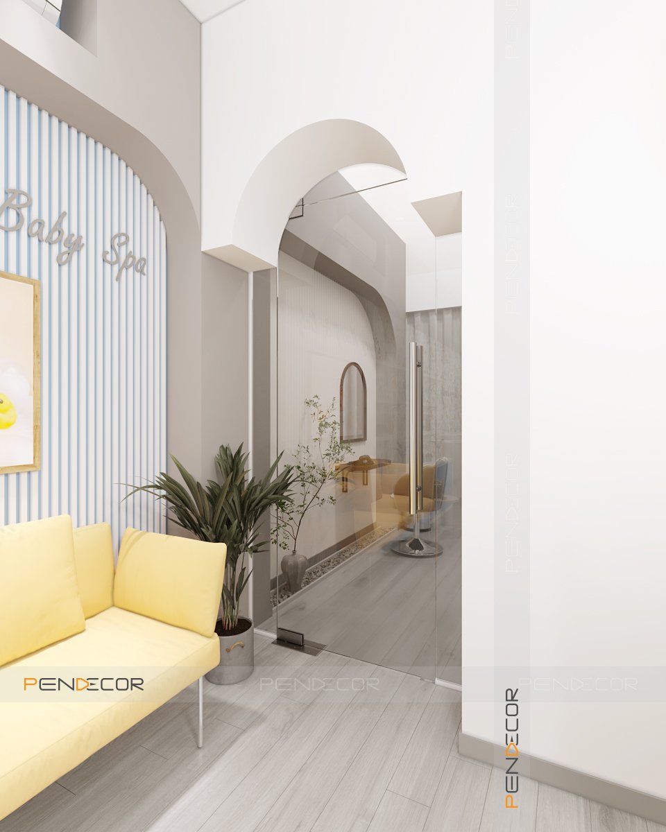 Thiết kế Spa Mẹ và Bé Cherry