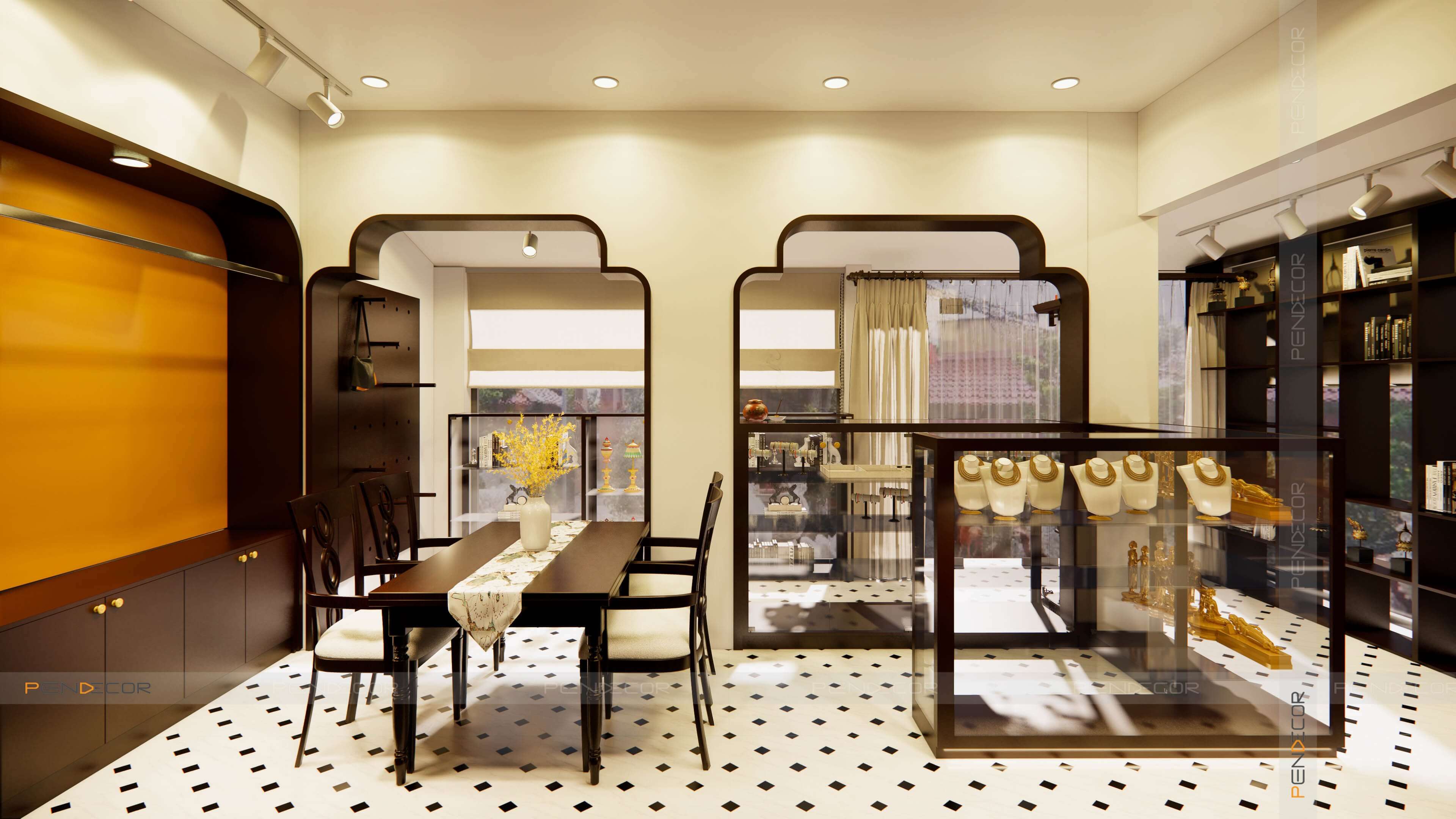 Thiết Kế Shop Phụ Kiện Vật Phẩm Phong Thuỷ Chùa Long Thạnh