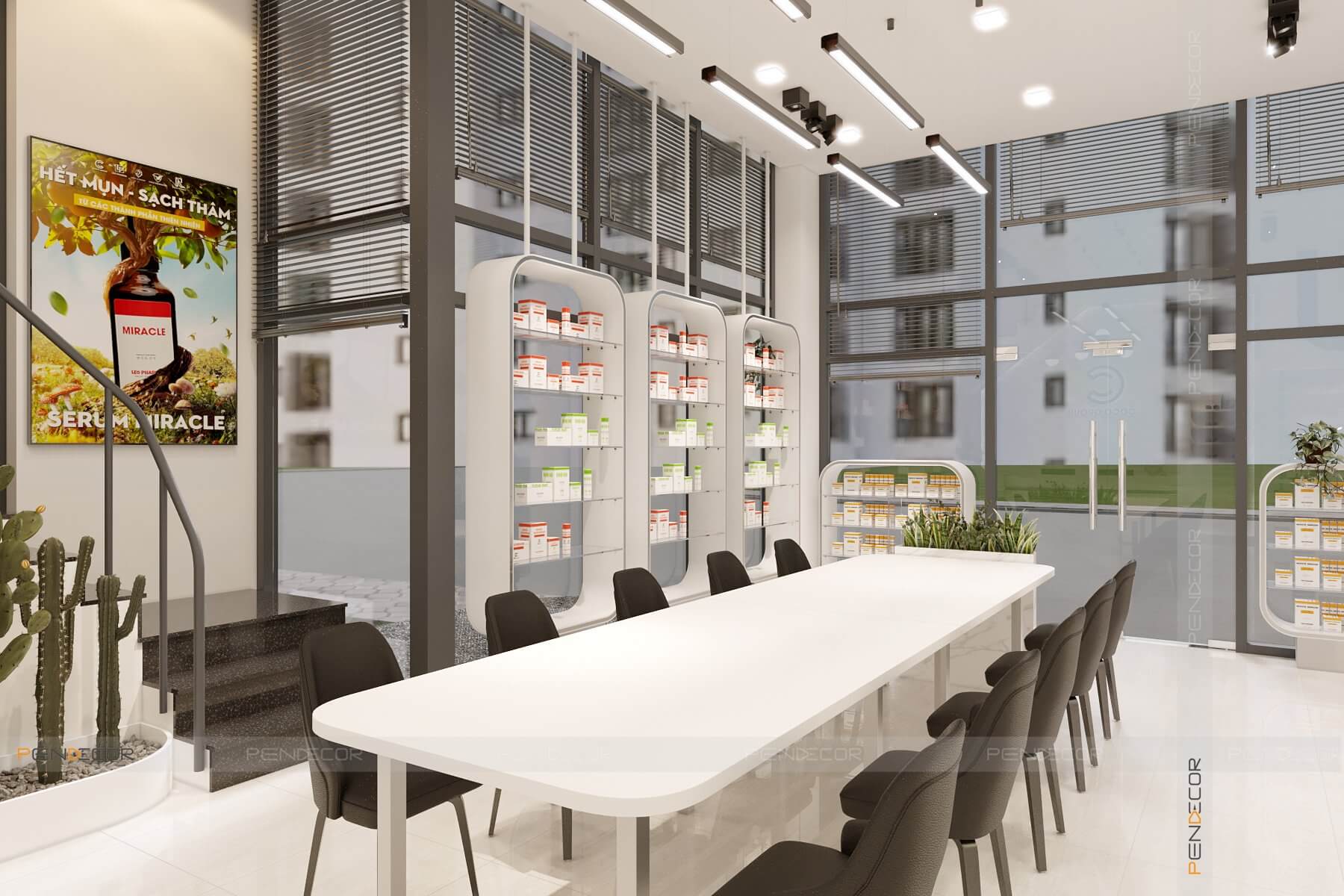 Thiết Kế Showroom Mỹ Phẩm CoCo