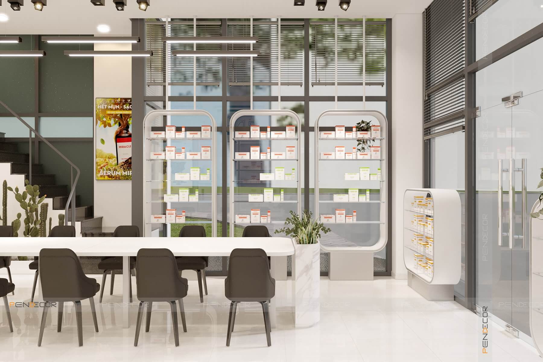 Thiết Kế Showroom Mỹ Phẩm CoCo