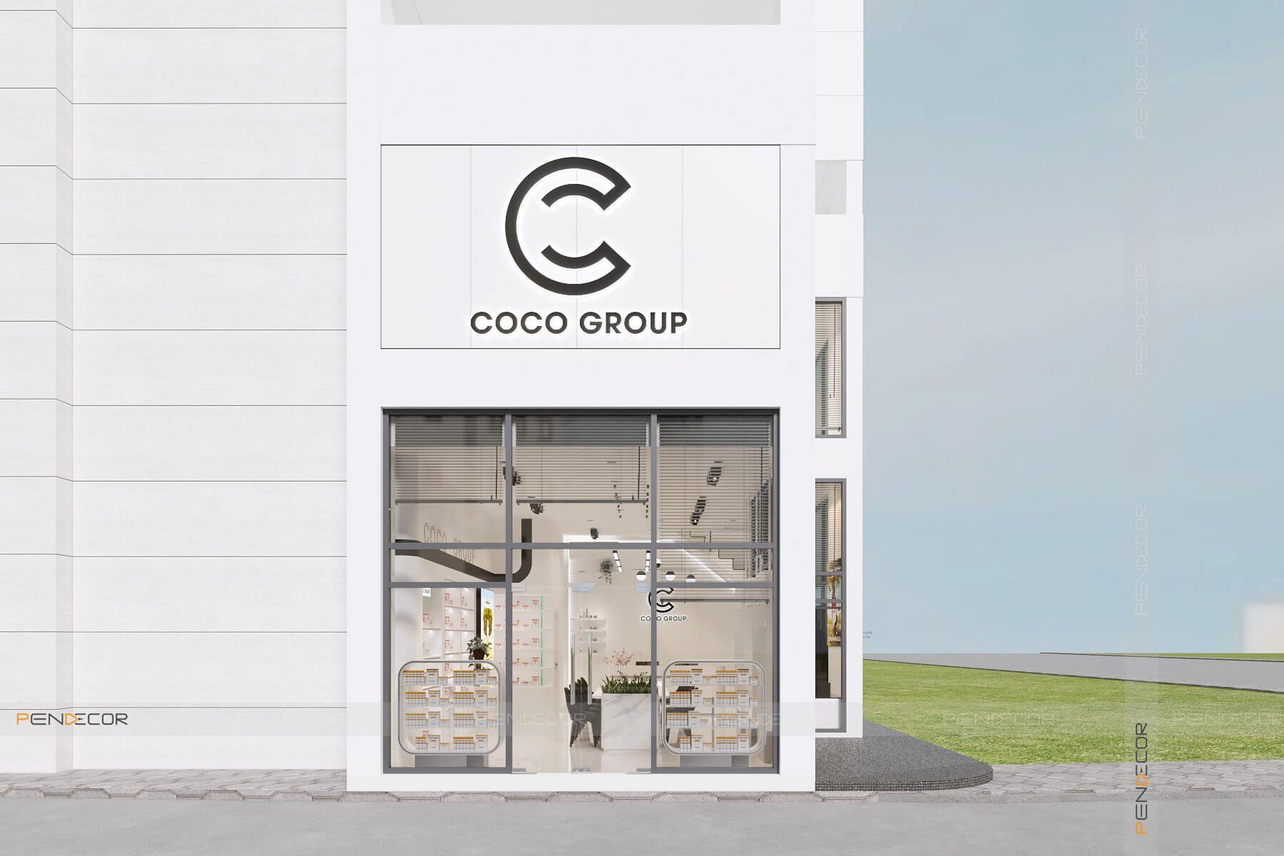 Thiết Kế Showroom Mỹ Phẩm CoCo