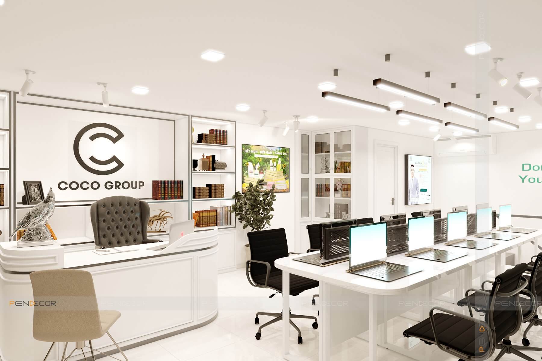 Thiết Kế Showroom Mỹ Phẩm CoCo