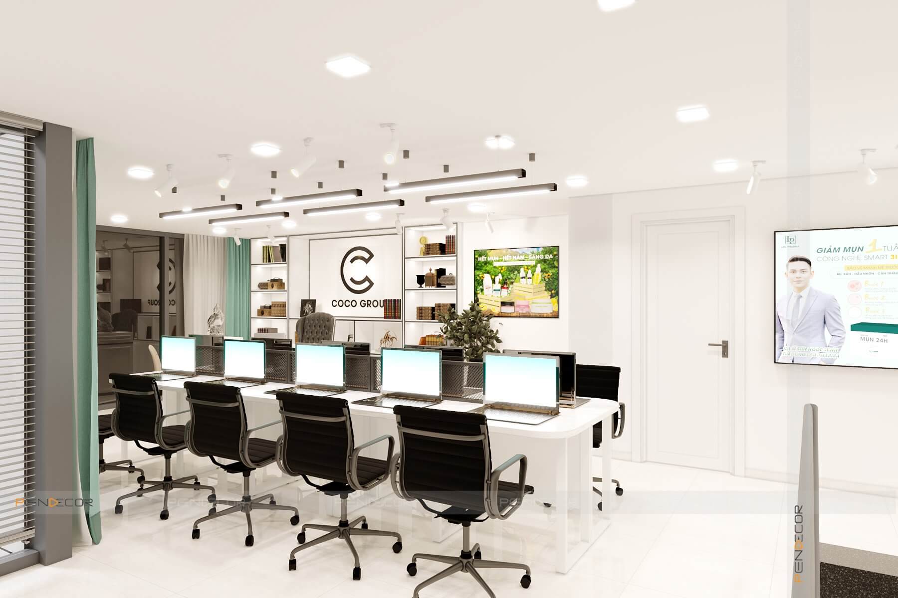 Thiết Kế Showroom Mỹ Phẩm CoCo