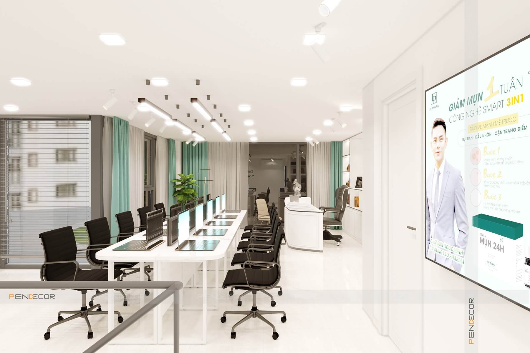 Thiết Kế Showroom Mỹ Phẩm CoCo