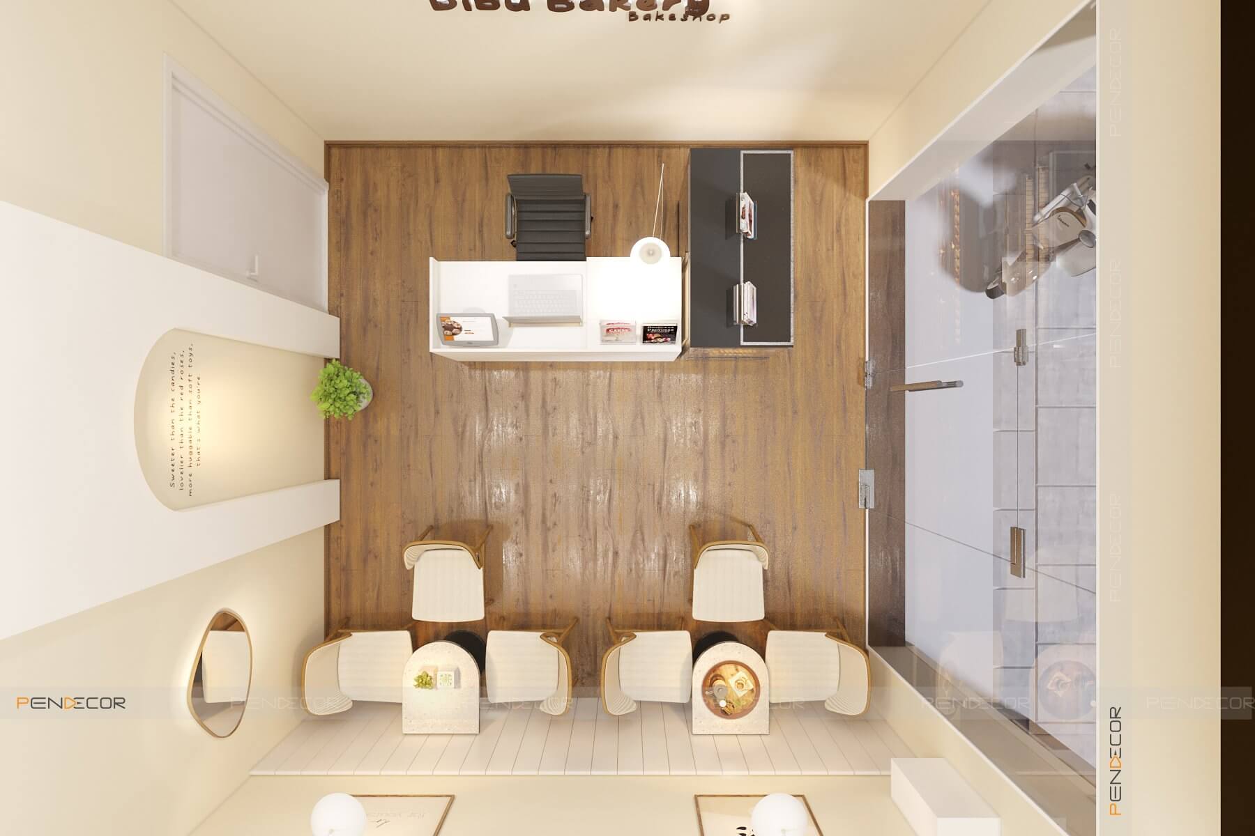 Thiết Kế Tiệm Bánh Dibu Bakery