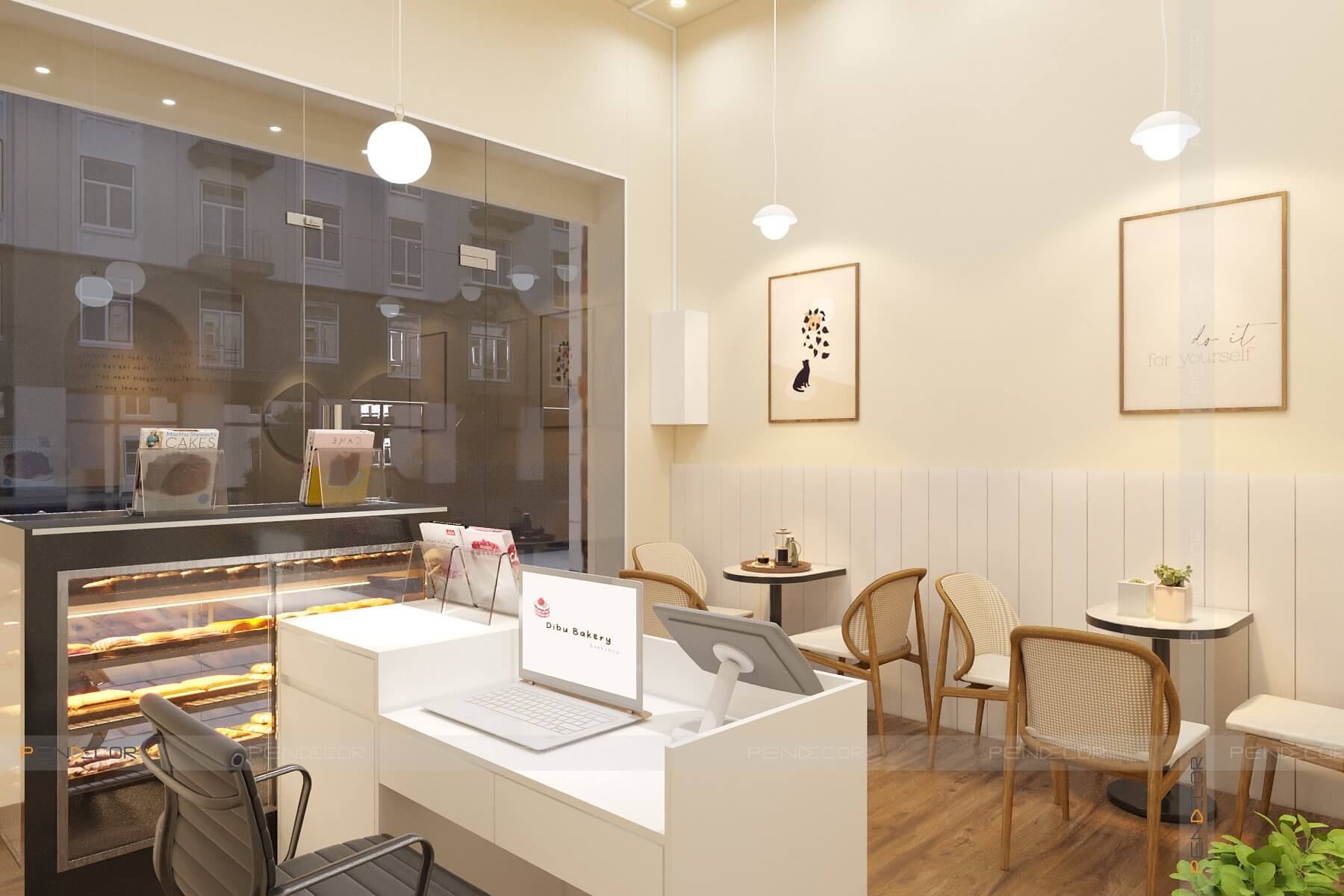 Thiết Kế Tiệm Bánh Dibu Bakery