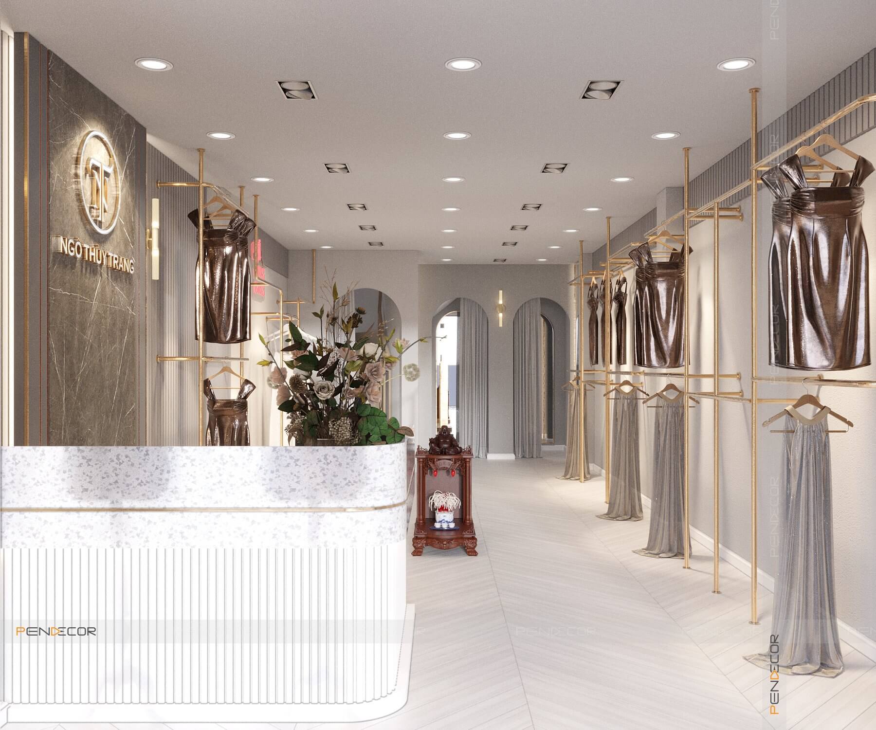 Thiết Kế Shop Thời Trang Nữ Ngô Thuỳ Trang