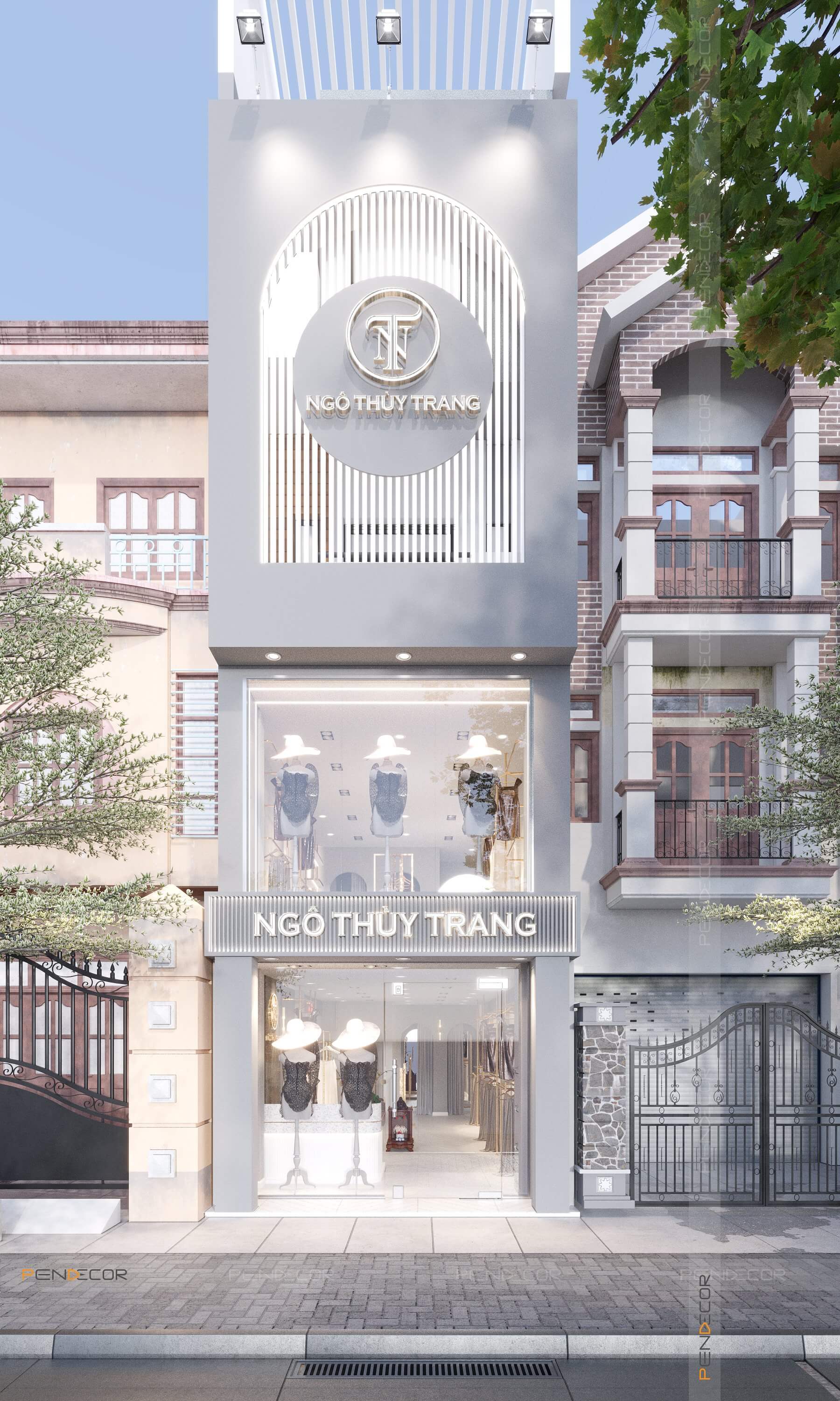 Thiết Kế Shop Thời Trang Nữ Ngô Thuỳ Trang