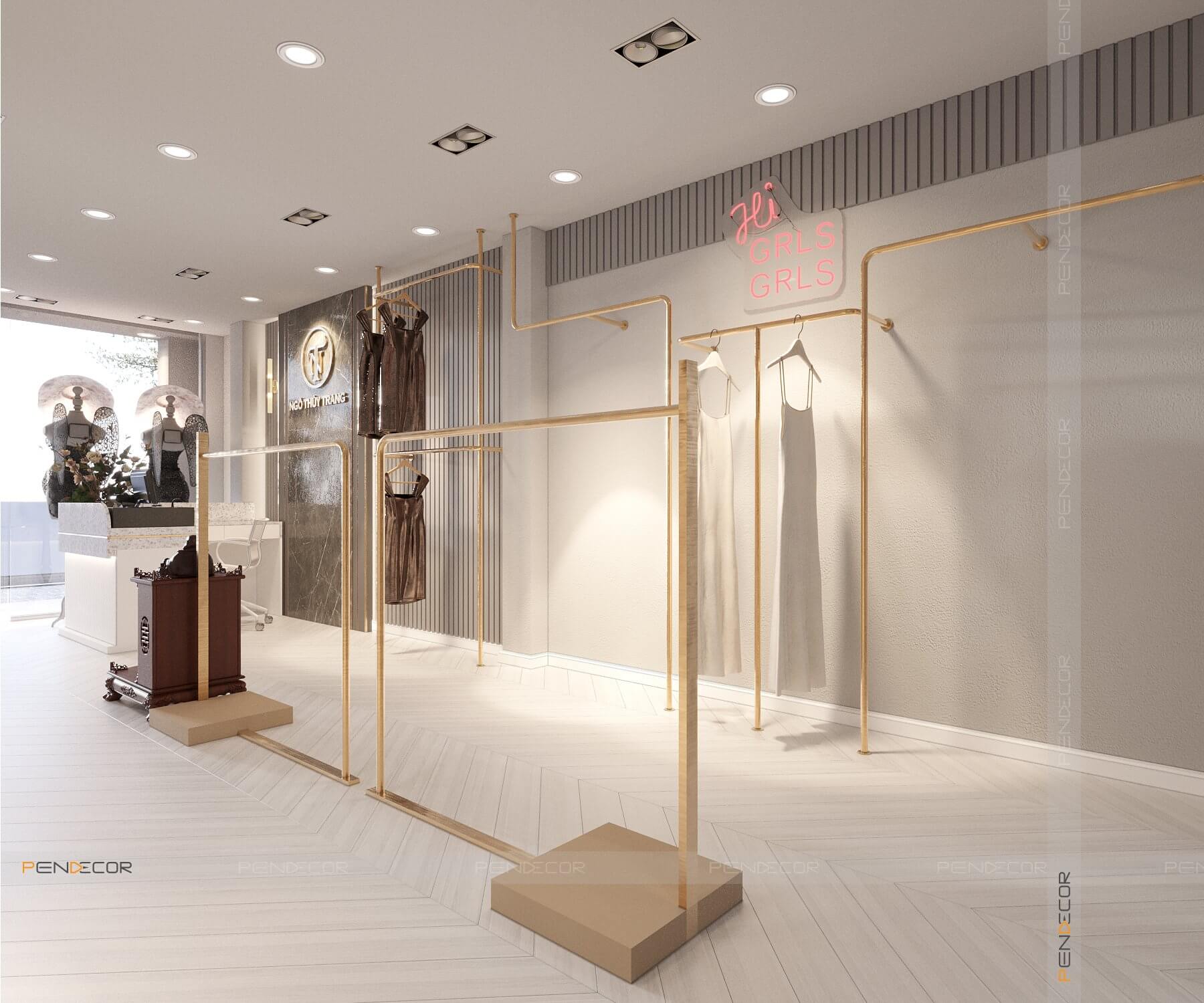 Thiết Kế Shop Thời Trang Nữ Ngô Thuỳ Trang