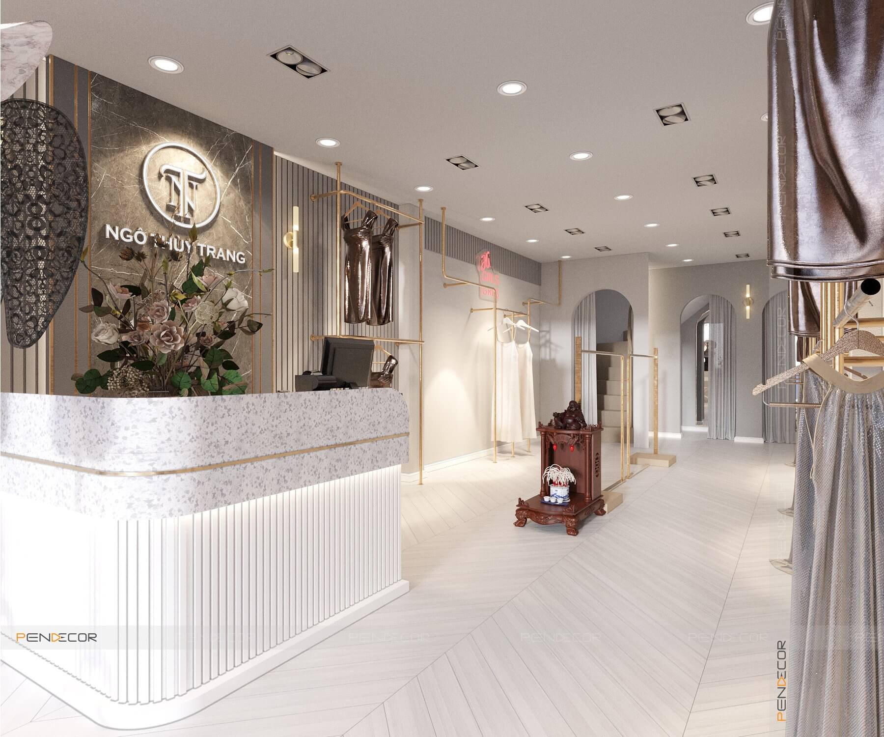 Thiết Kế Shop Thời Trang Nữ Ngô Thuỳ Trang