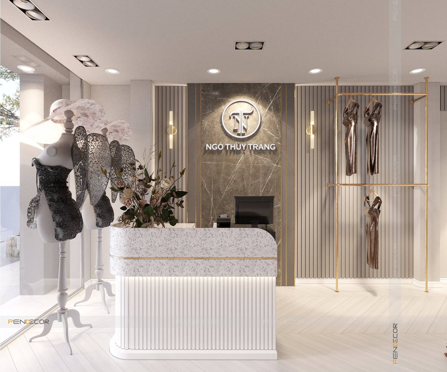 Thiết Kế Shop Thời Trang Nữ Ngô Thuỳ Trang