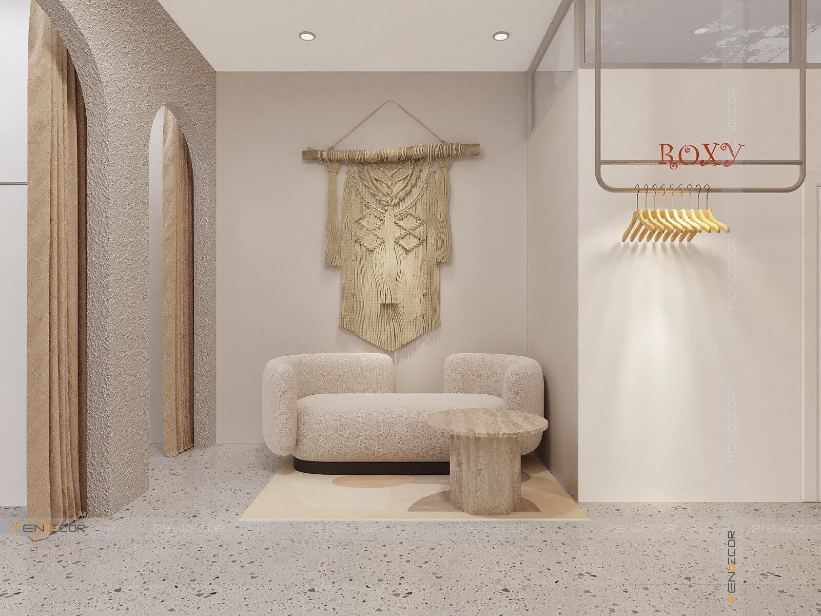 Thiết kế Shop Thời Trang Nữ Roxy