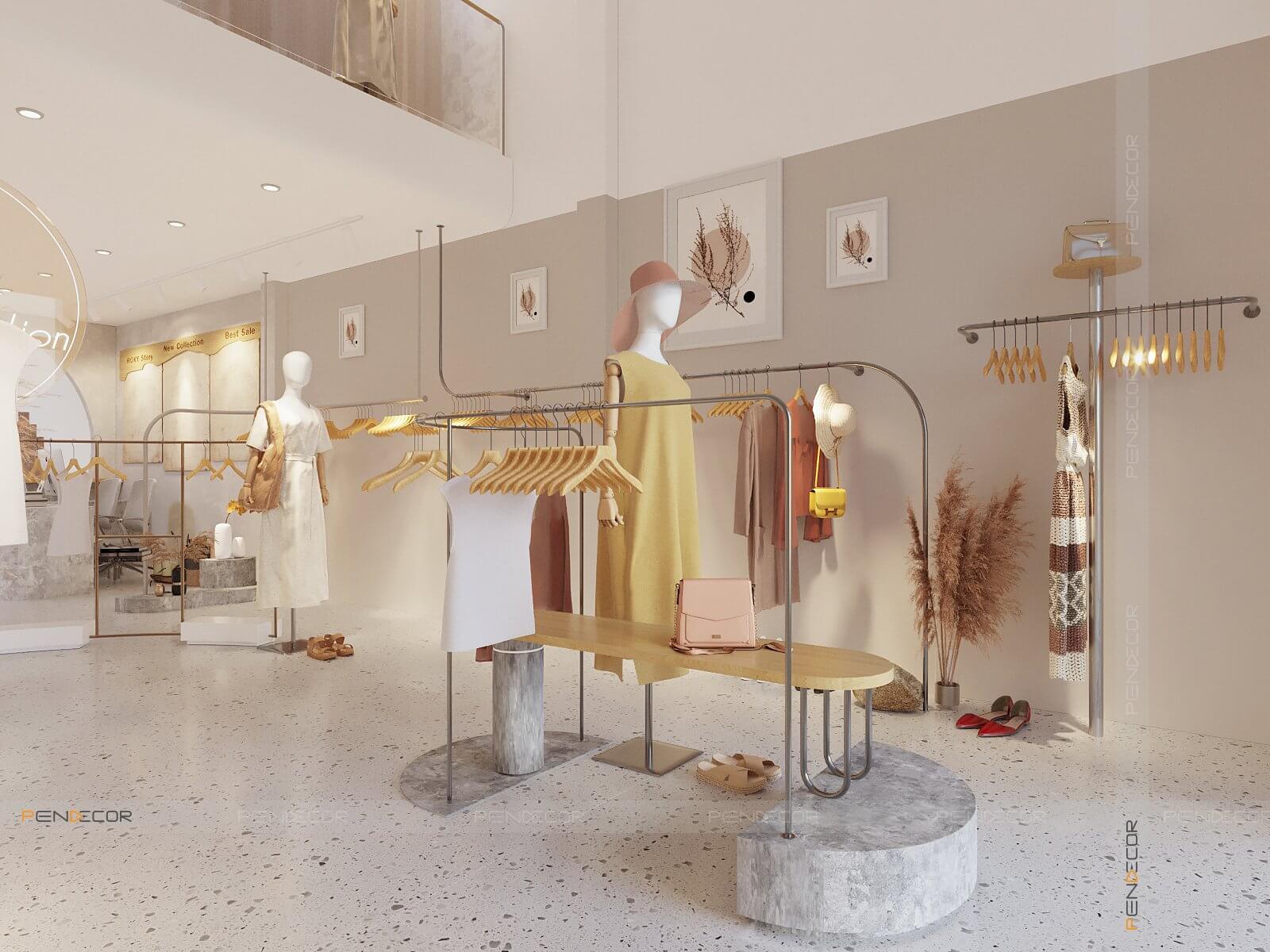 Thiết kế Shop Thời Trang Nữ Roxy