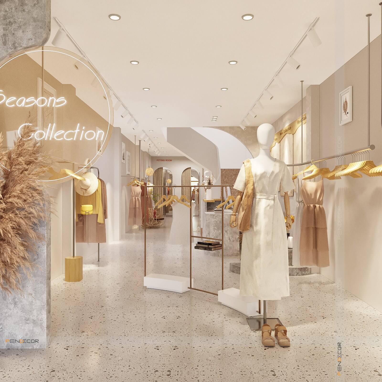 Thiết kế Shop Thời Trang Nữ Roxy