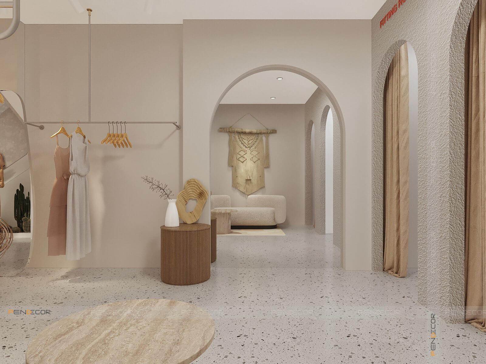 Thiết kế Shop Thời Trang Nữ Roxy