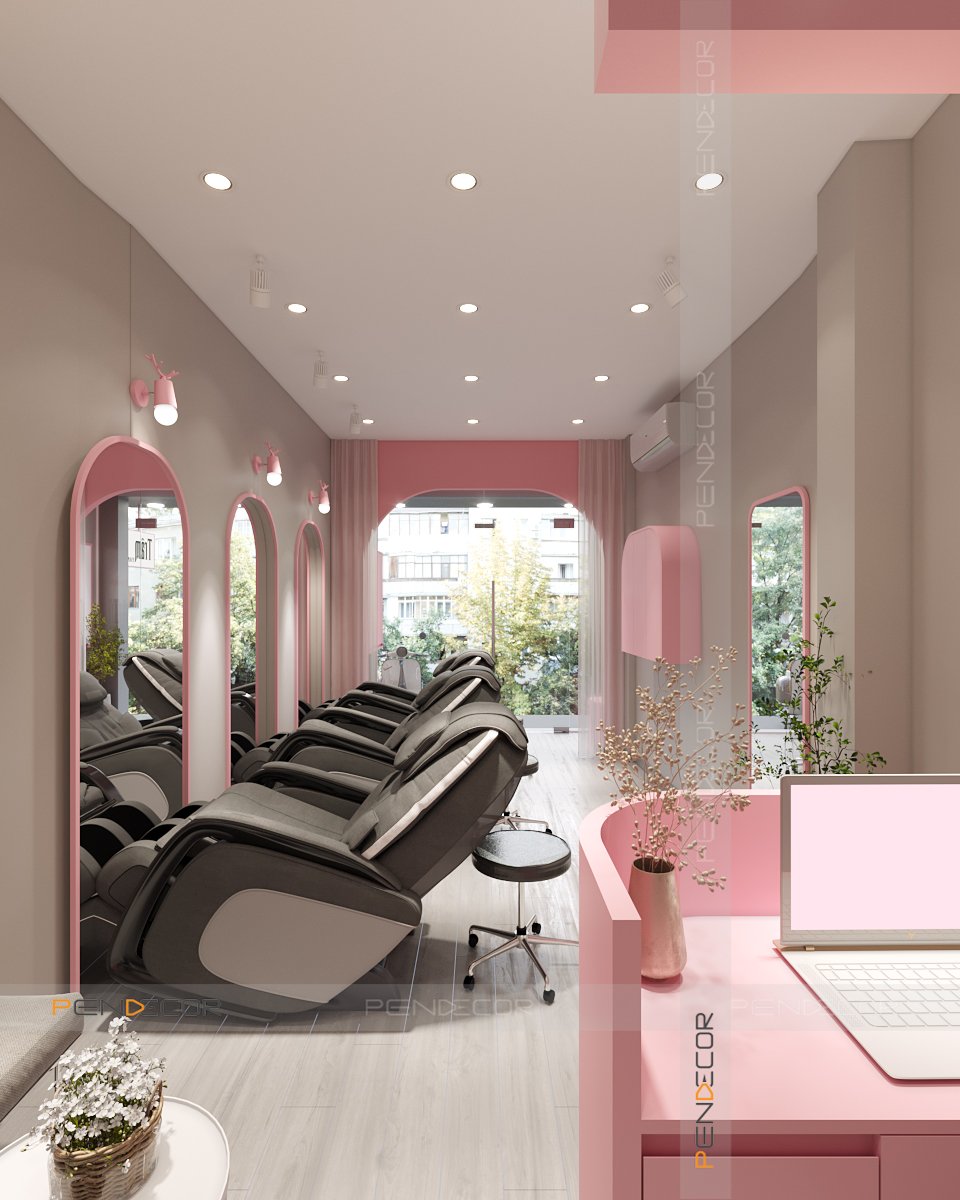 Thiết Kế Tiệm Nối Mi Trâm Yanhee