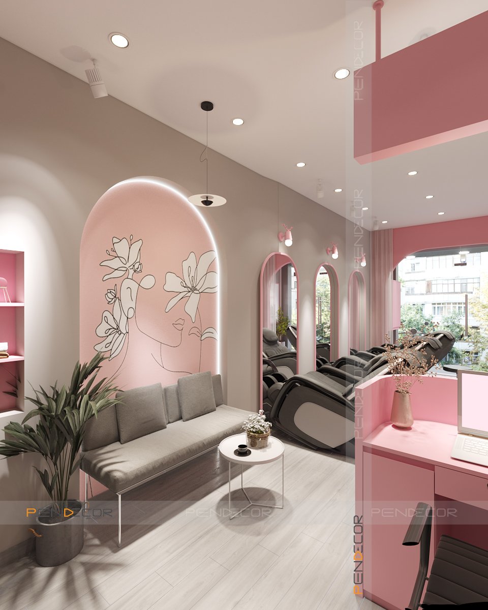 Thiết Kế Tiệm Nối Mi Trâm Yanhee