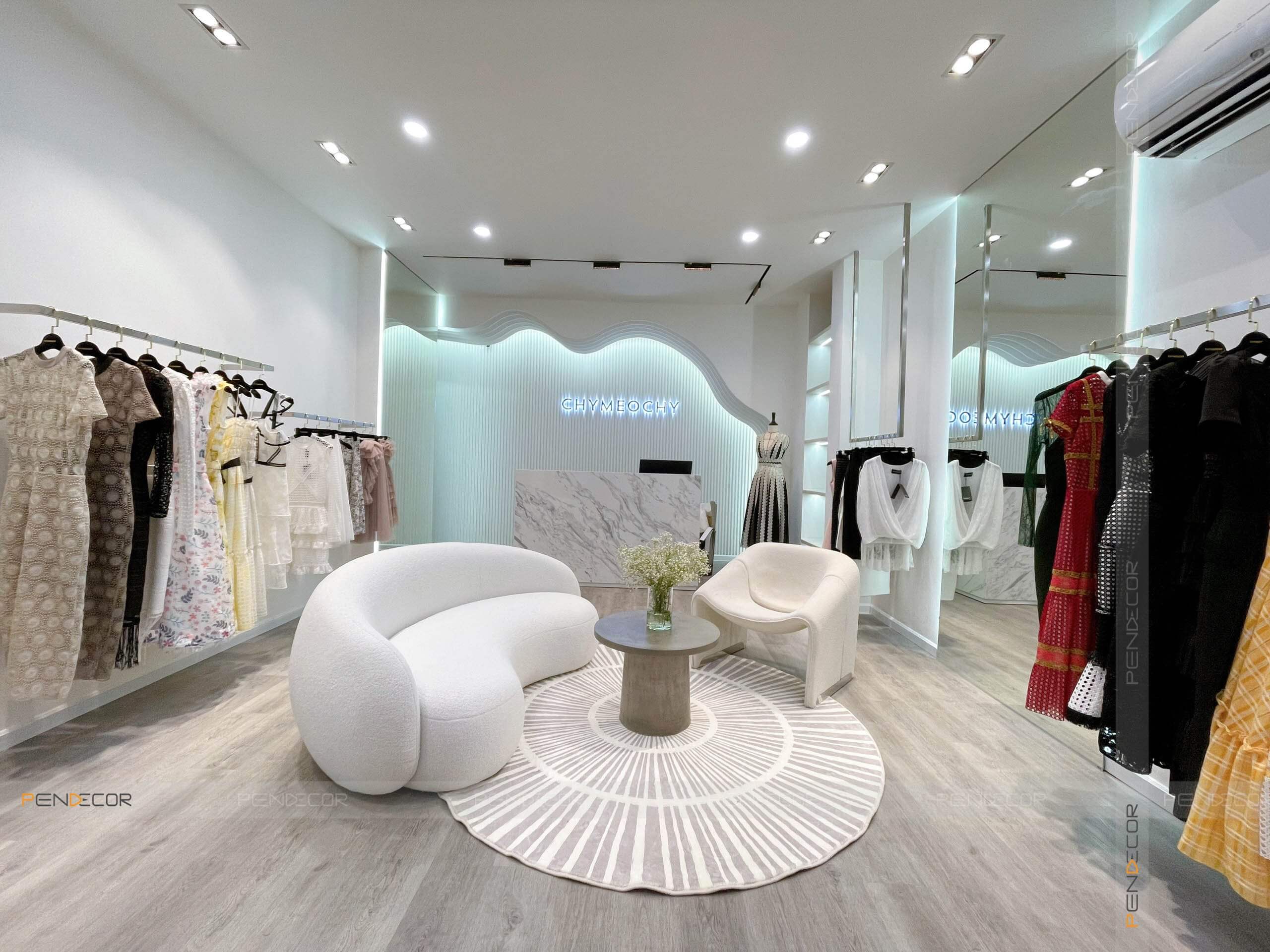 Thi Công Shop Thời Trang Nữ Chymeochy