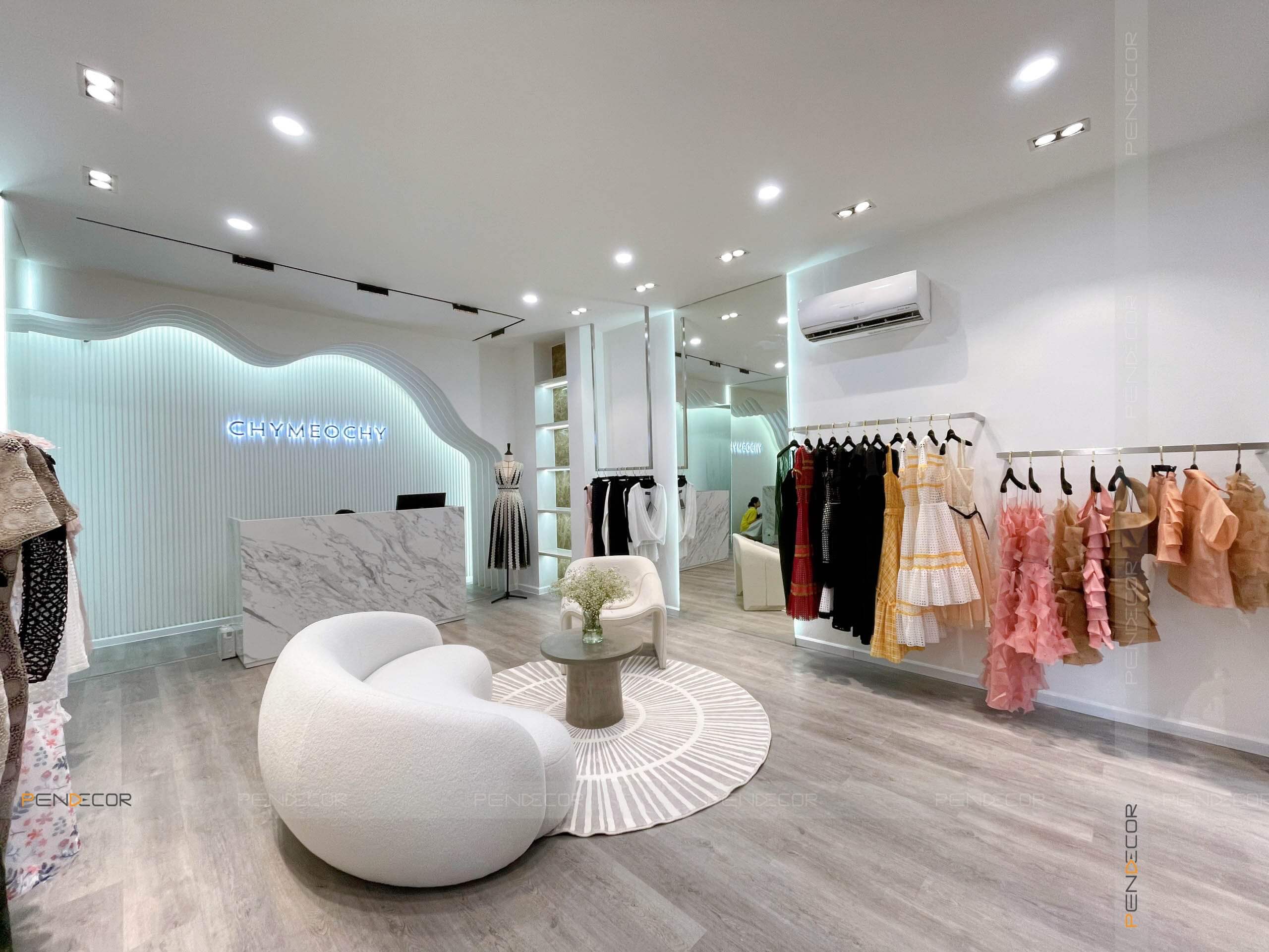 Thi Công Shop Thời Trang Nữ Chymeochy