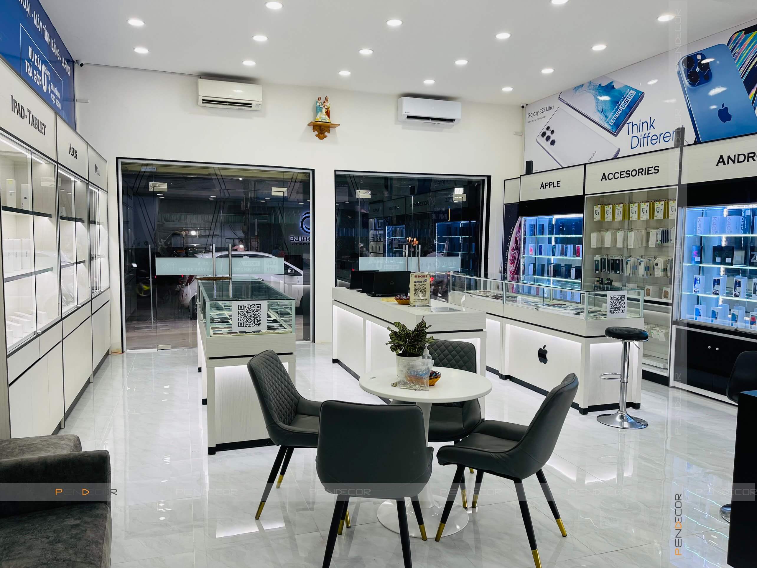 Thi Công Shop Đế Mobile