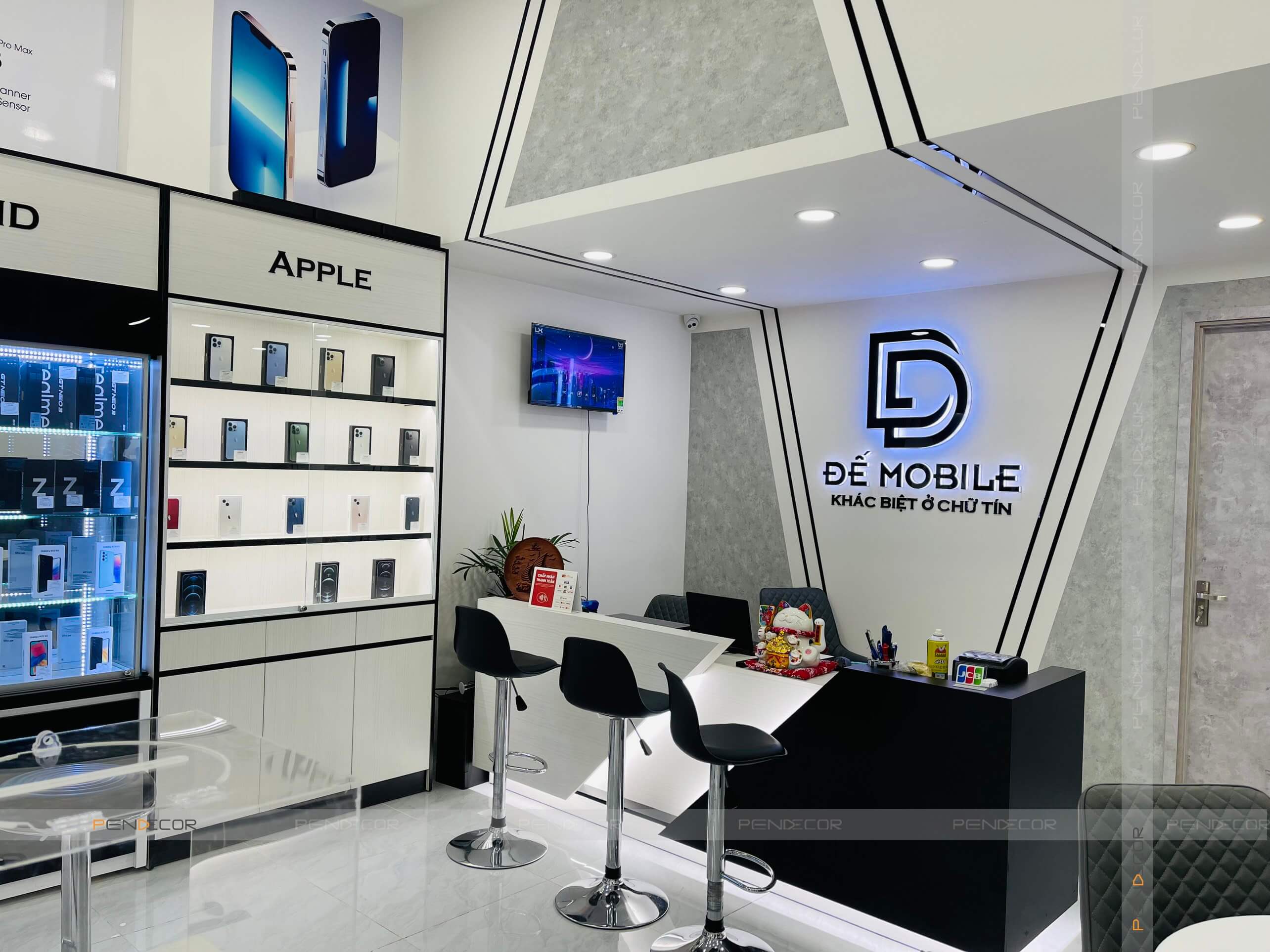 Thi Công Shop Đế Mobile