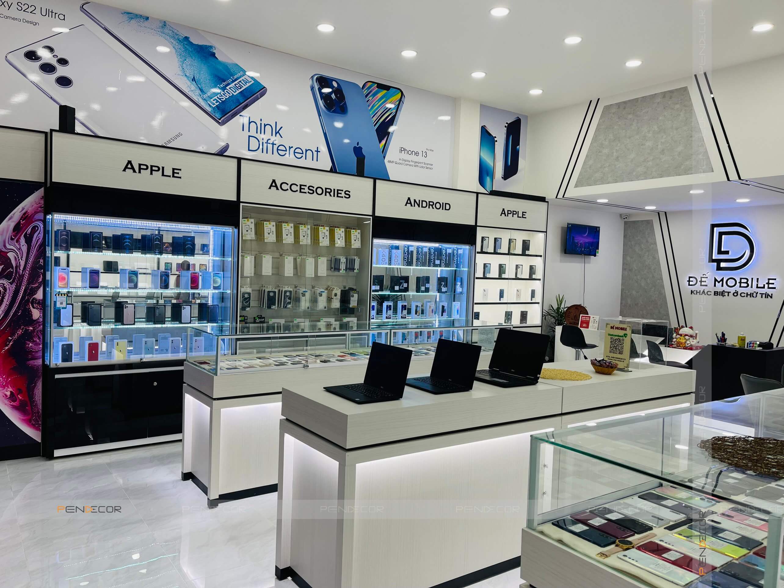 Thi Công Shop Đế Mobile