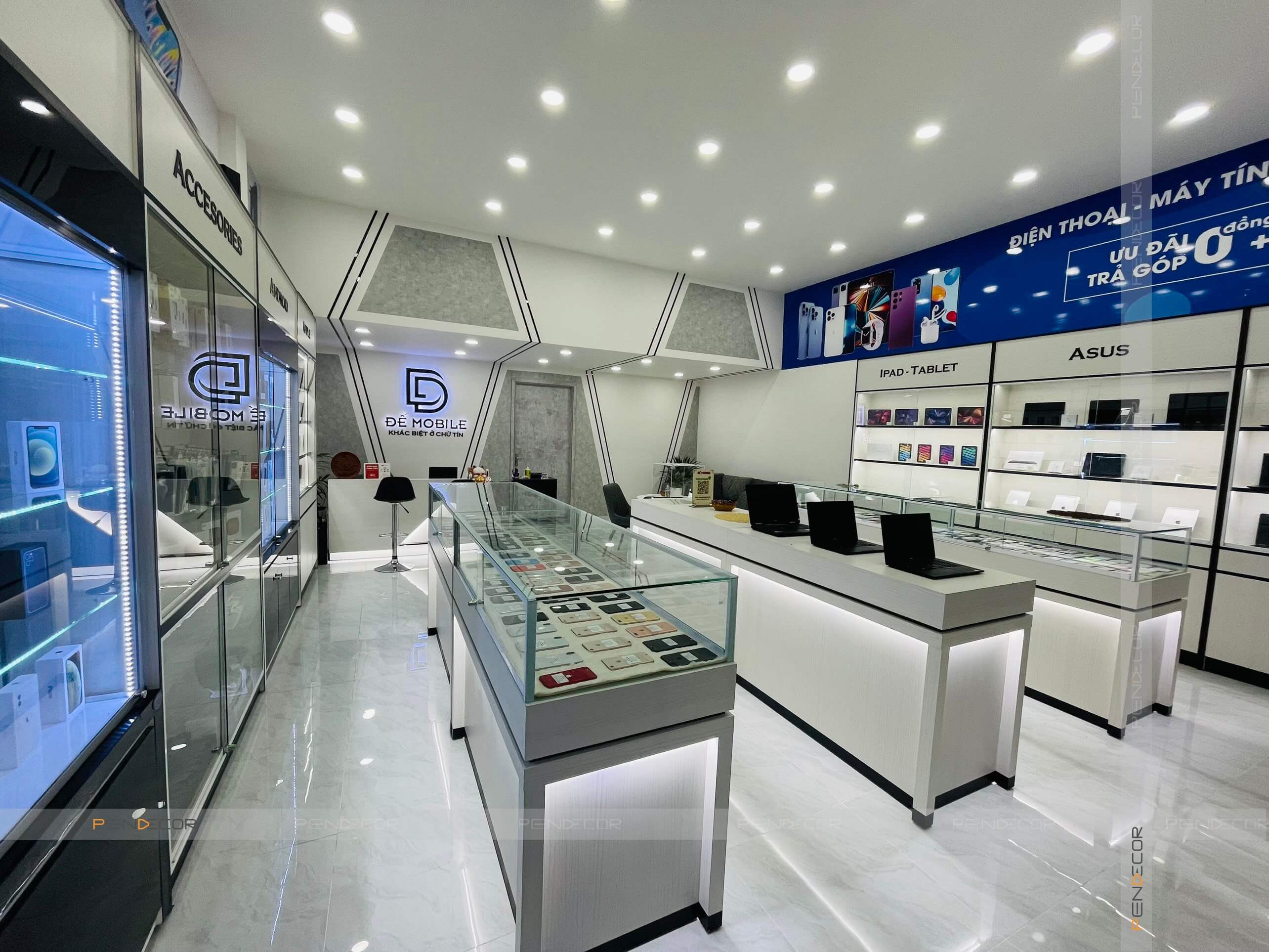 Thi Công Shop Đế Mobile